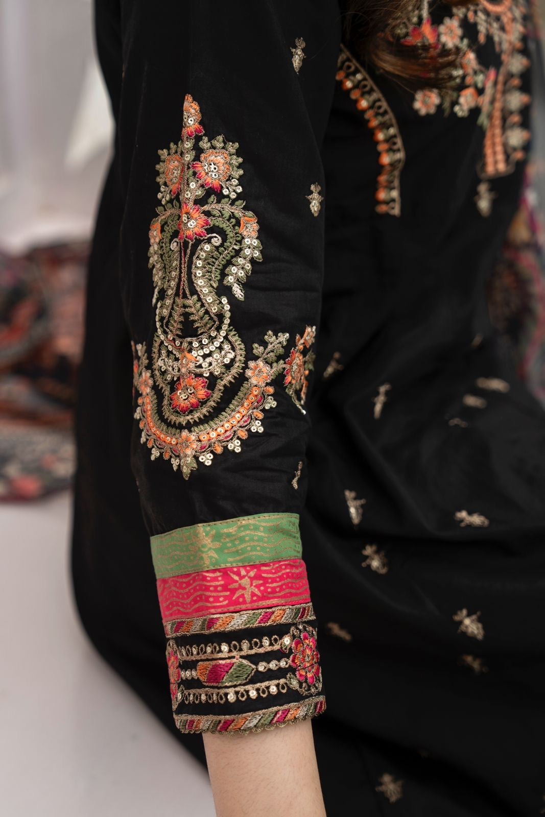 Satrangi Ready to Wear 3 Pcs Embroidered Lawn Dress