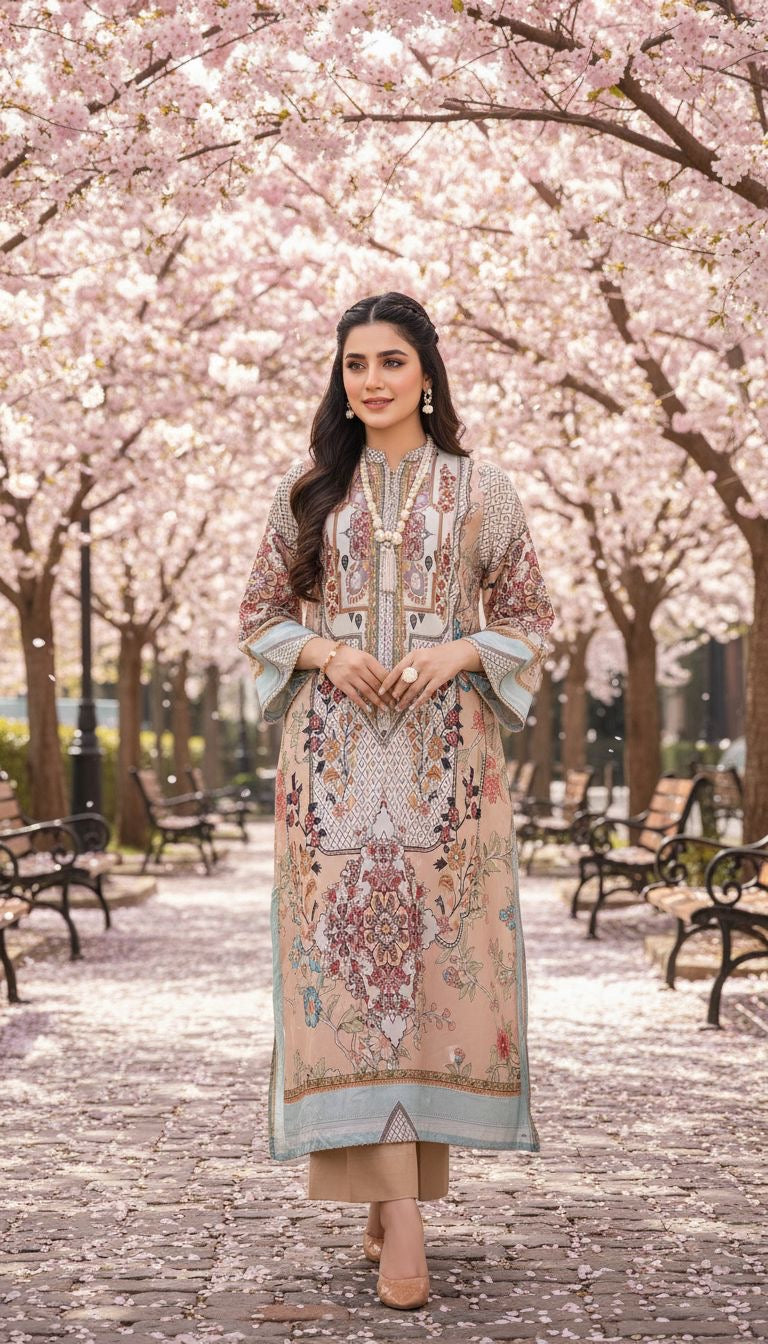 Sarena Ready to Wear 2 Pcs Viscose kaftan