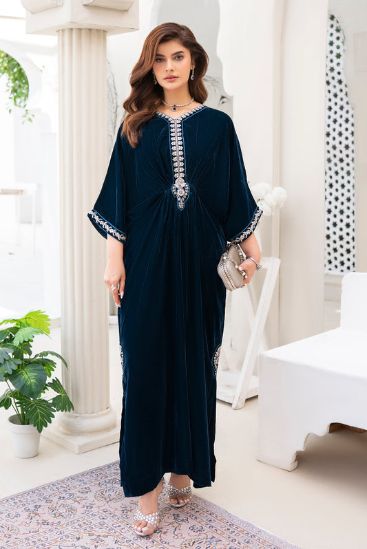 Jasmine Ready to wear 2 Pcs velvet Kaftan