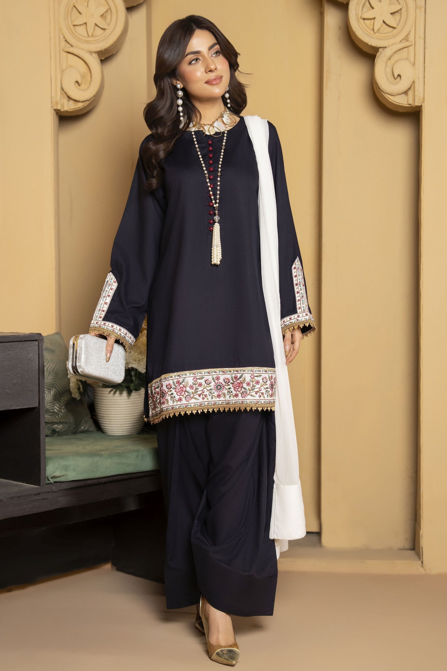 Xoey Ready to Wear 3 Pcs Farshi Shalwar Dress