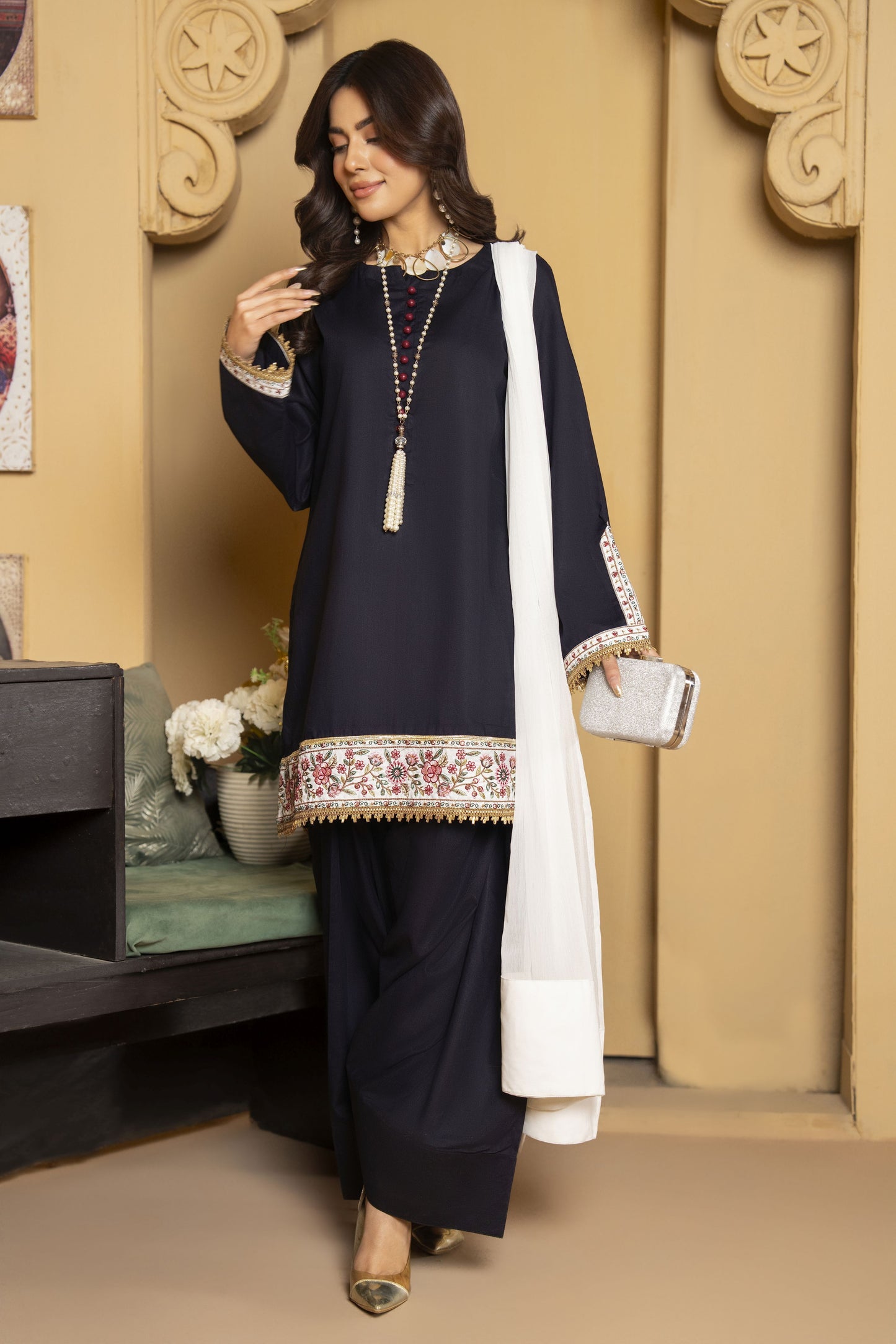 Xoey Ready to Wear 3 Pcs Farshi Shalwar Dress
