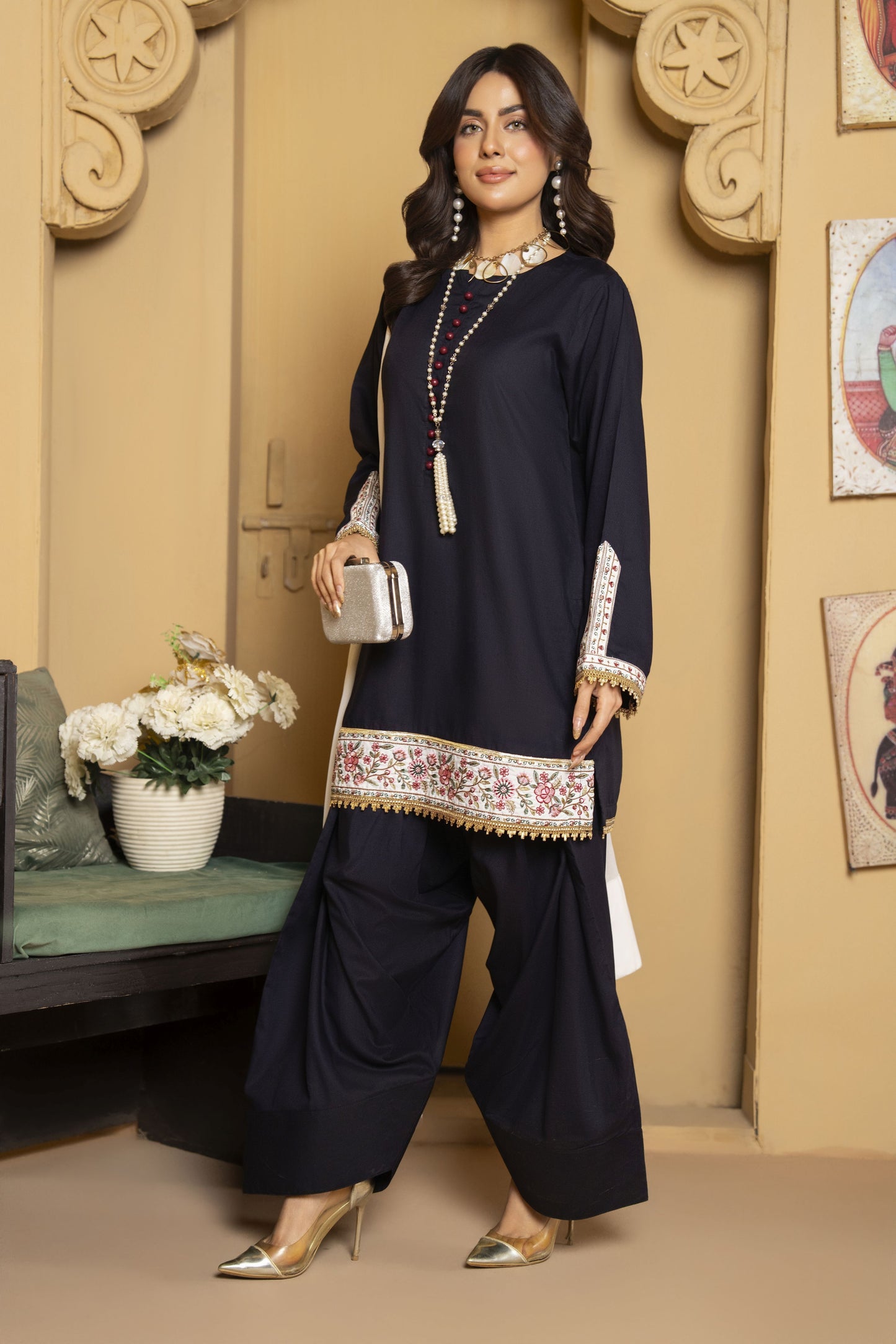 Xoey Ready to Wear 3 Pcs Farshi Shalwar Dress