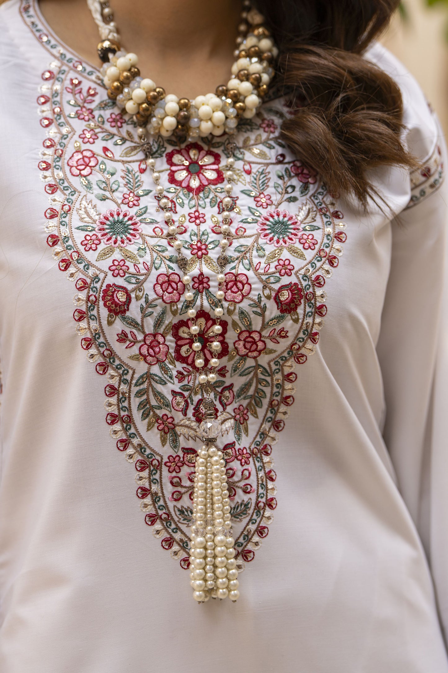 Kiara Ready to Wear 2 Pcs Embroidered Dress