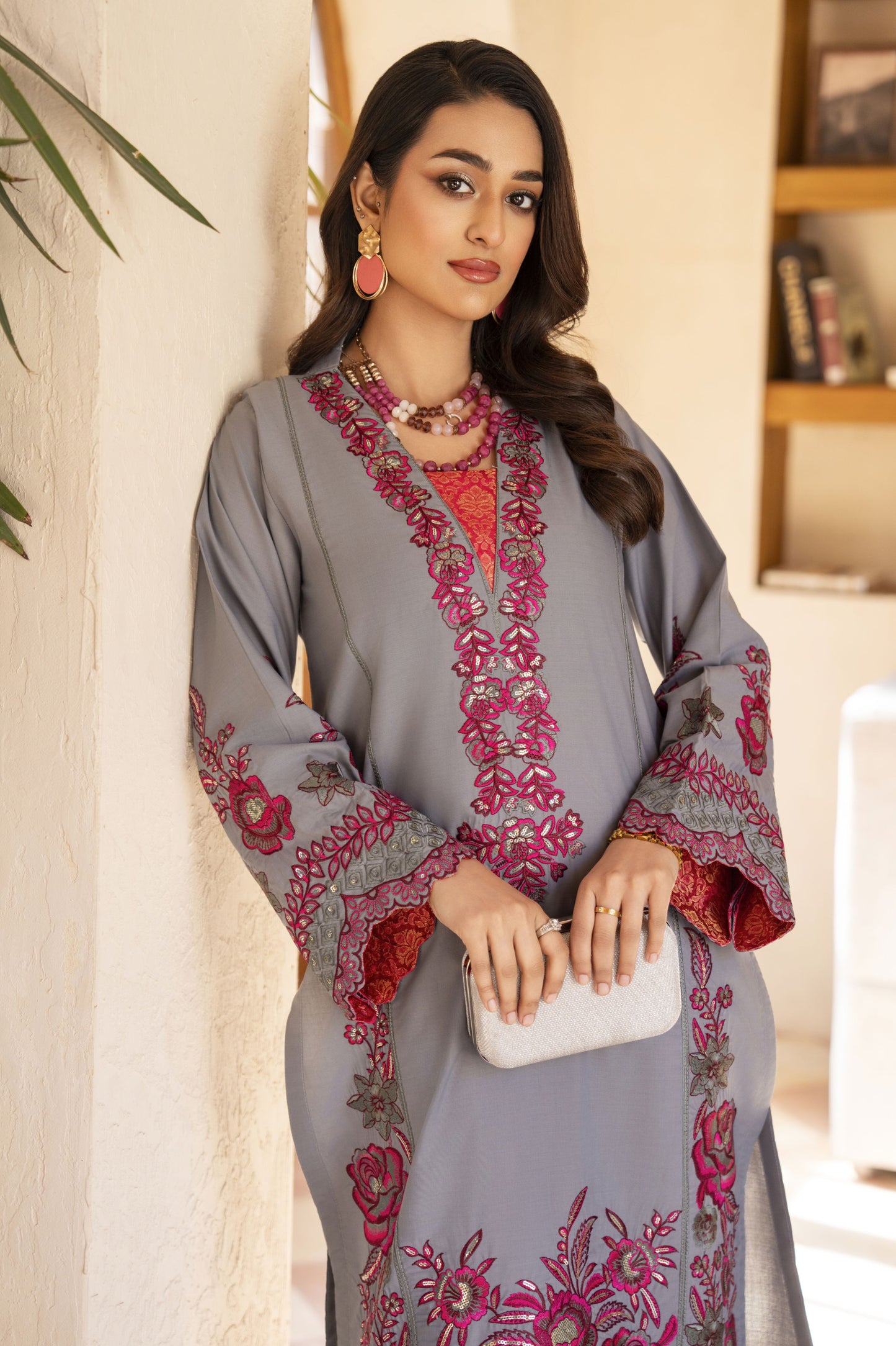 Zoha Ready to Wear 2 Pcs Embroidered Dress