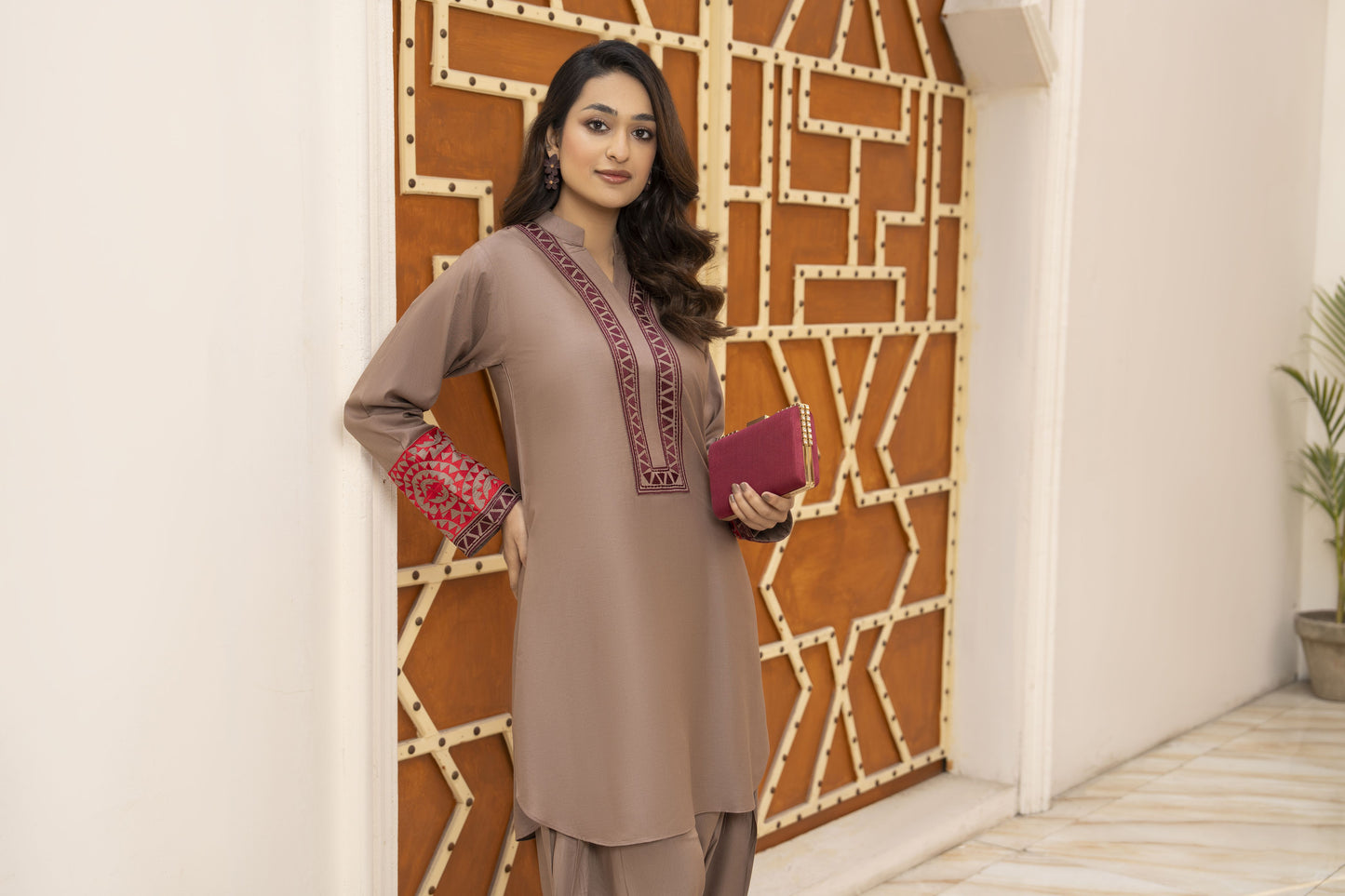 Diya Ready to Wear 2 Pcs Embroidered Dress