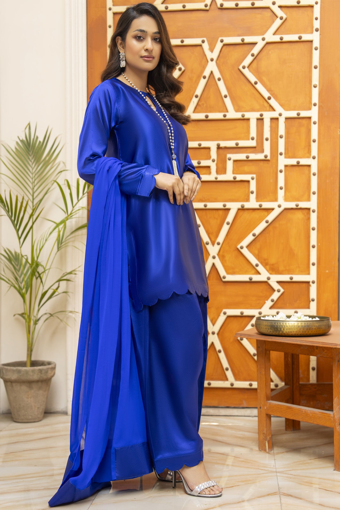 Sneha Ready to Wear 3 Pcs Silk Dress