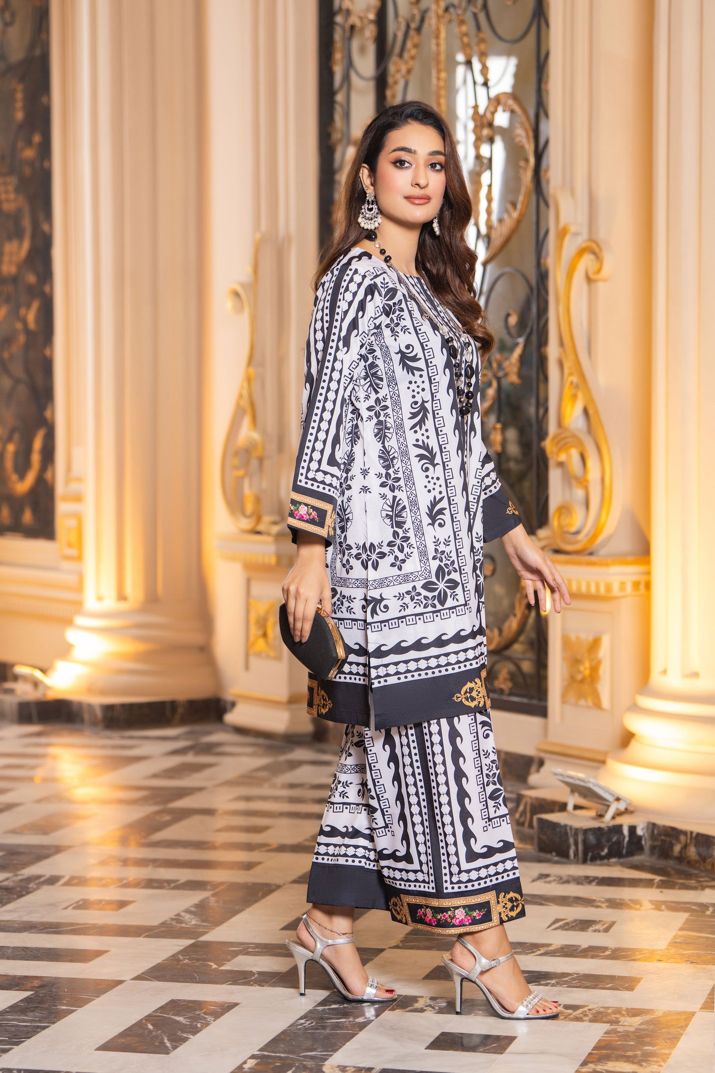 Lush Aura Ready to Wear 2 Pcs Dress