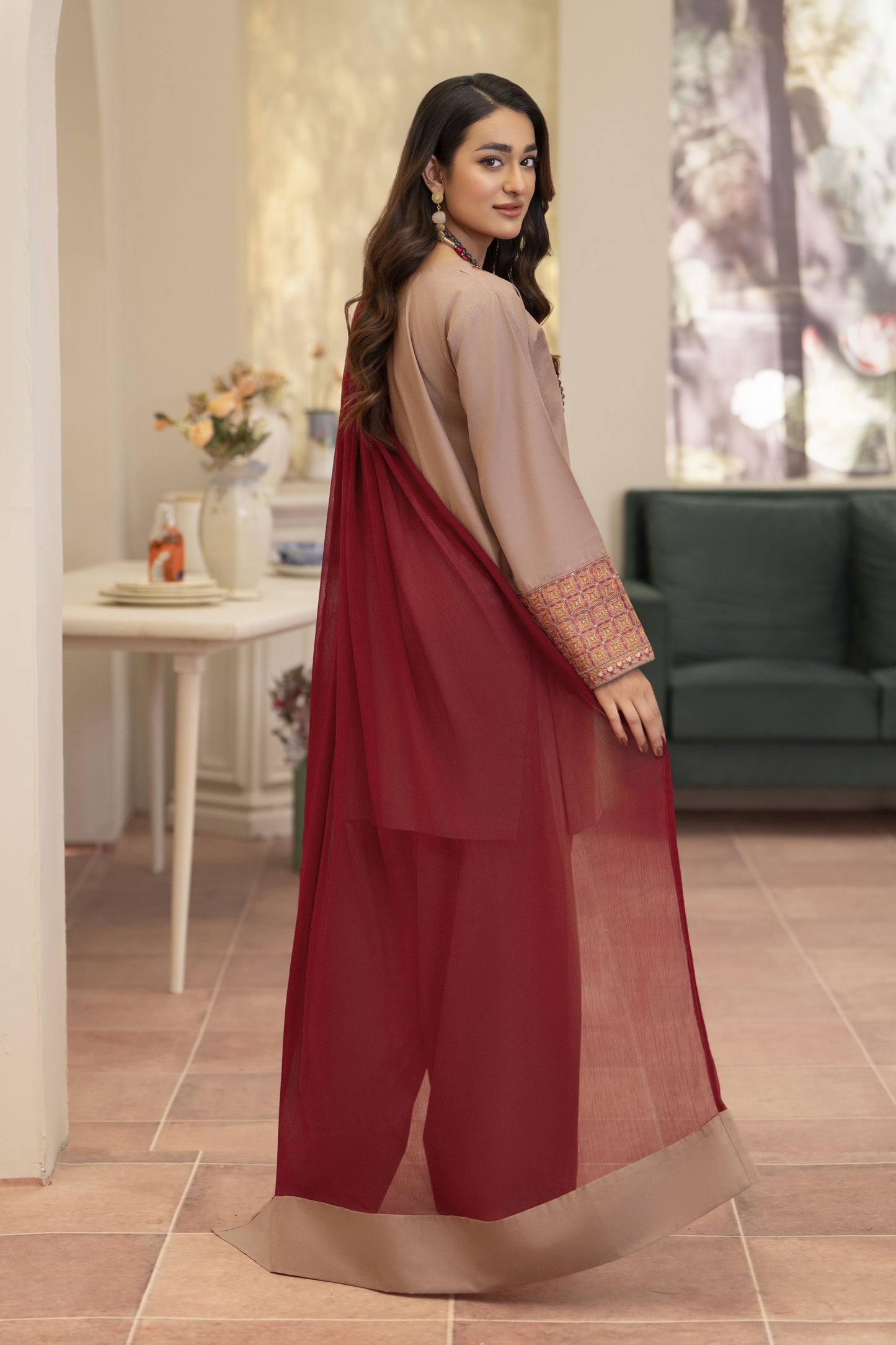 Rivayat Ready to Wear 3 Pcs Embroidered Dress