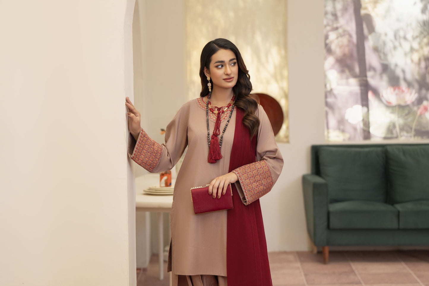 Rivayat Ready to Wear 3 Pcs Embroidered Dress