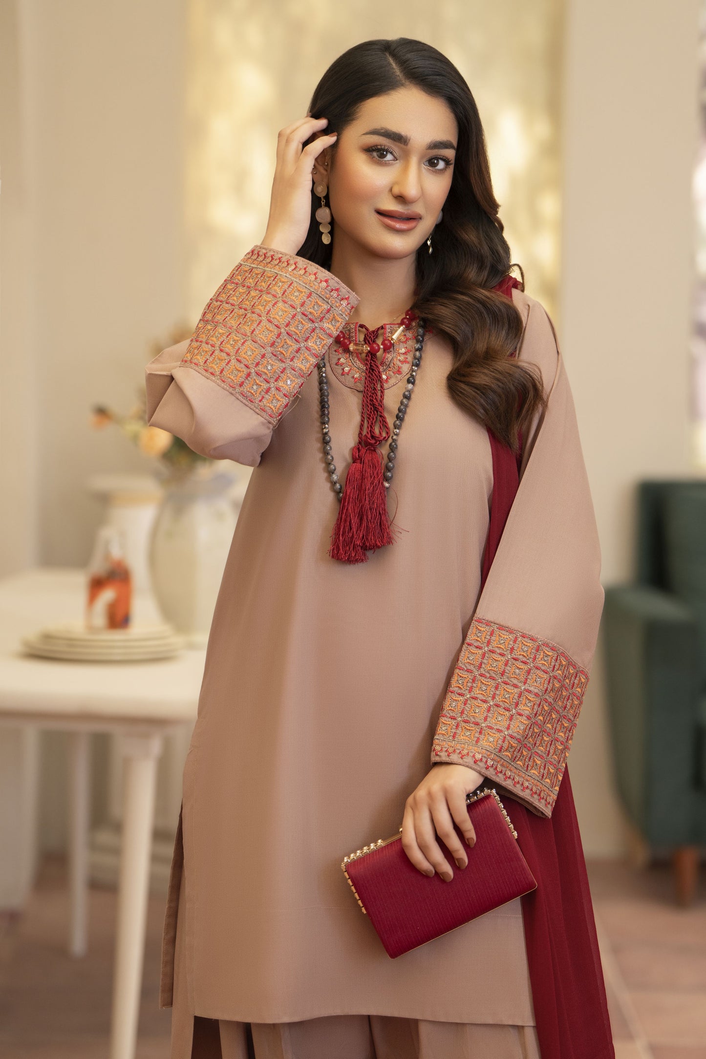 Rivayat Ready to Wear 3 Pcs Embroidered Dress