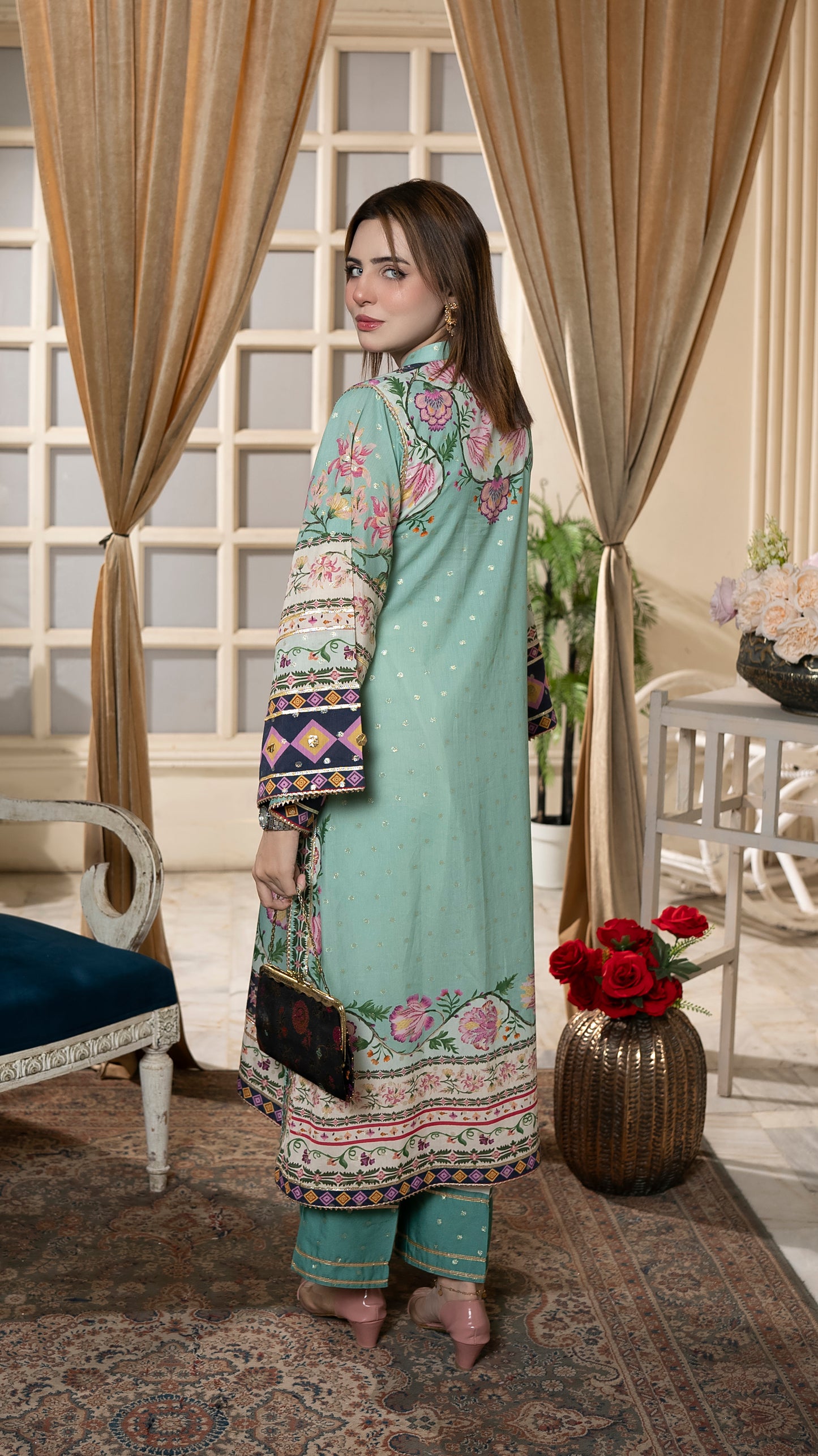 Namira Luxury Ready to Wear 2 Pcs Embroidered Dress
