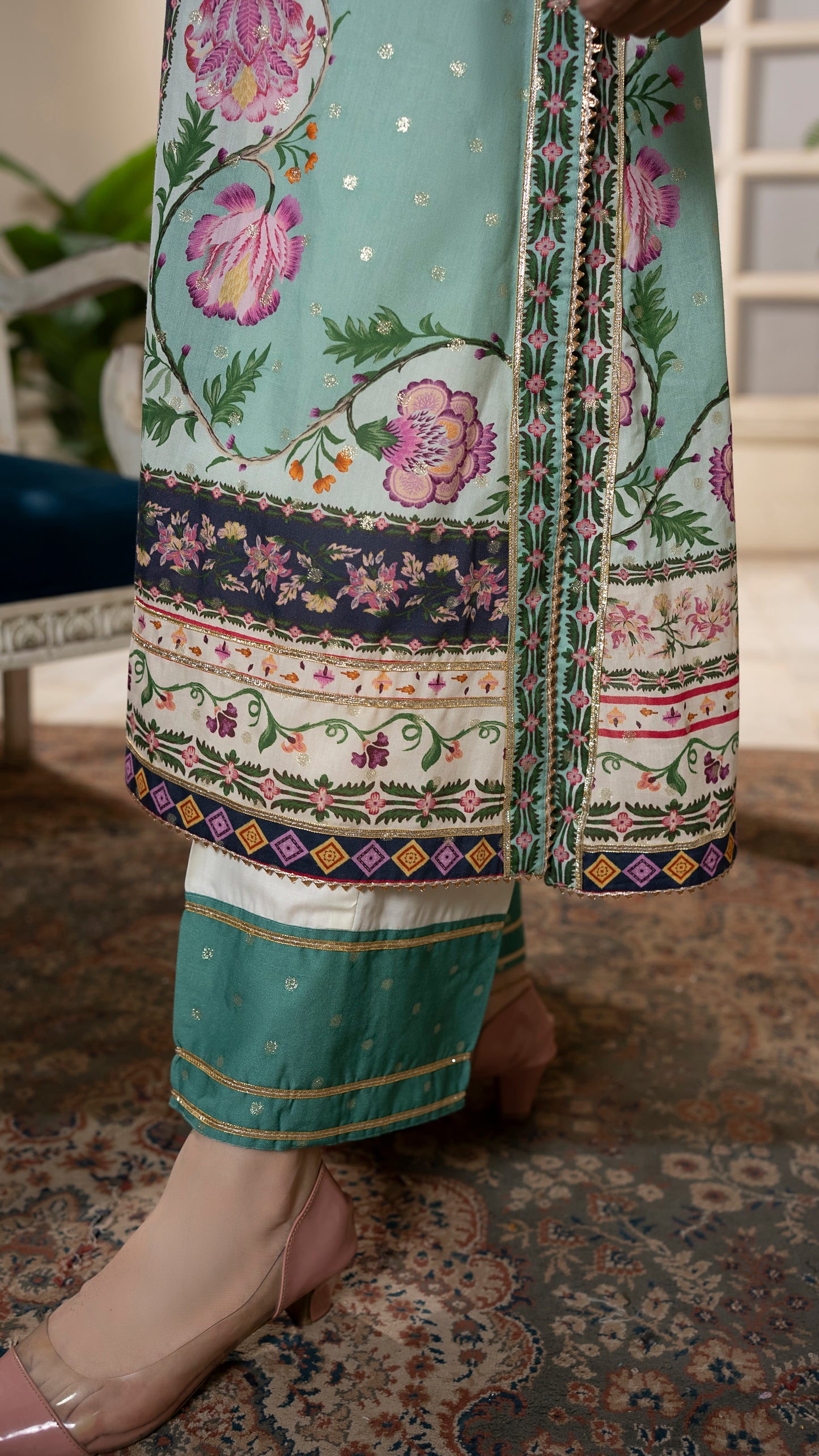 Namira Luxury Ready to Wear 2 Pcs Embroidered Dress