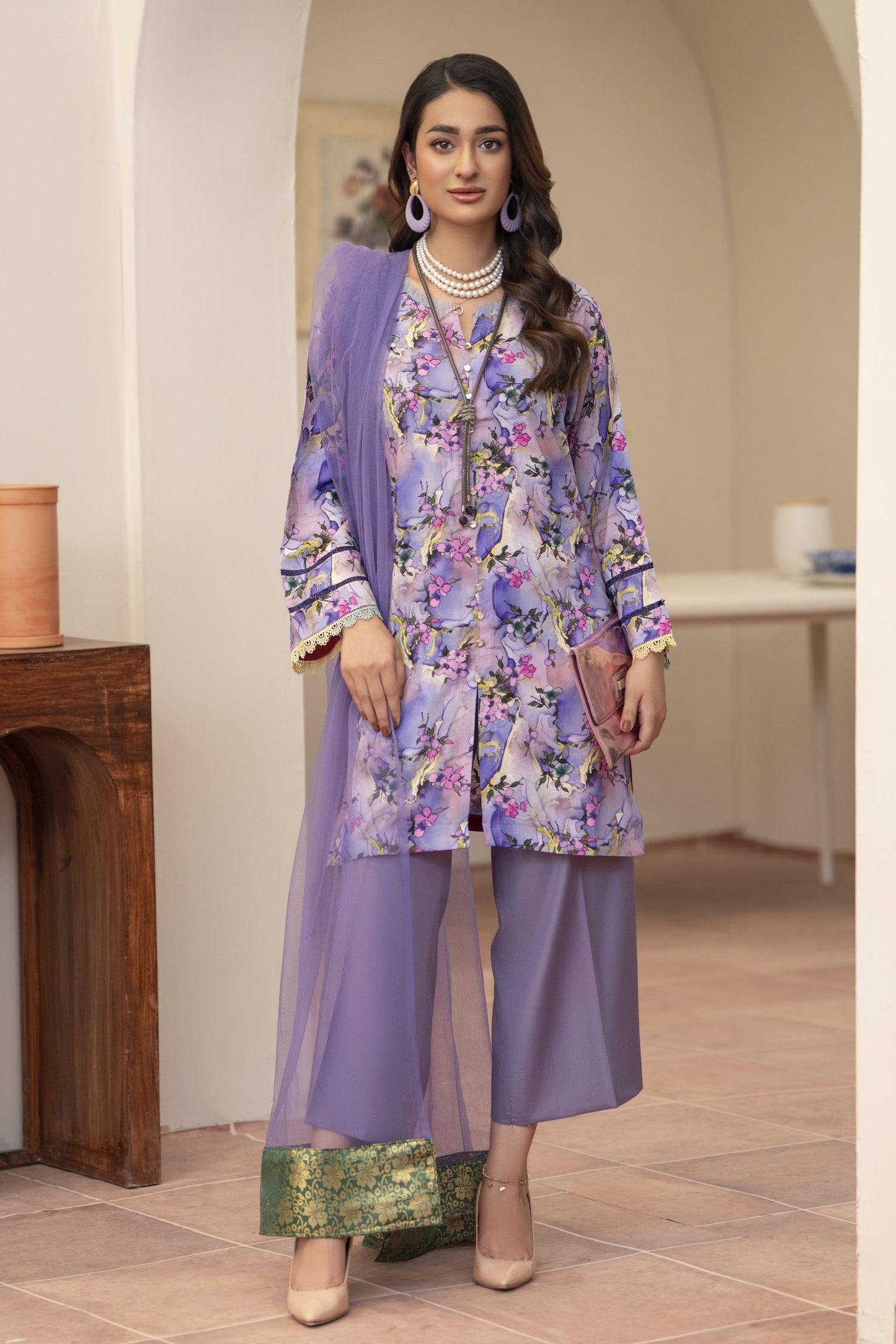 Sakura Ready to Wear 3 Pcs Spring Dress
