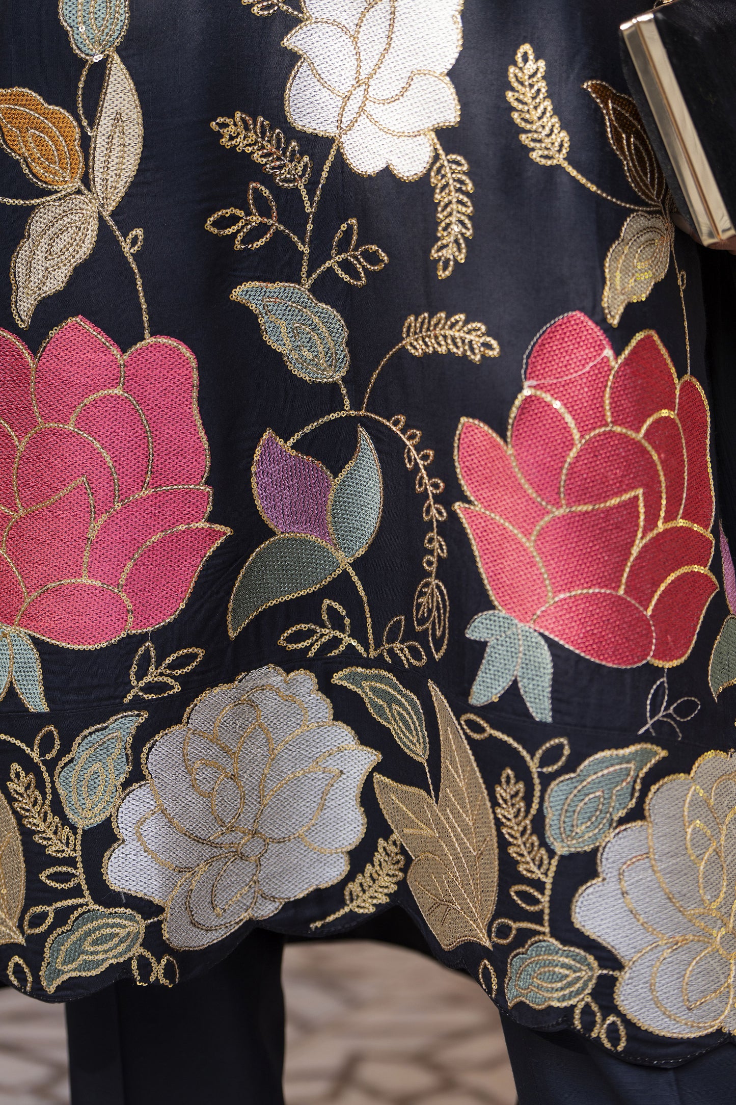 Nubahar Ready to Wear 3 Pcs Embroidered Dress
