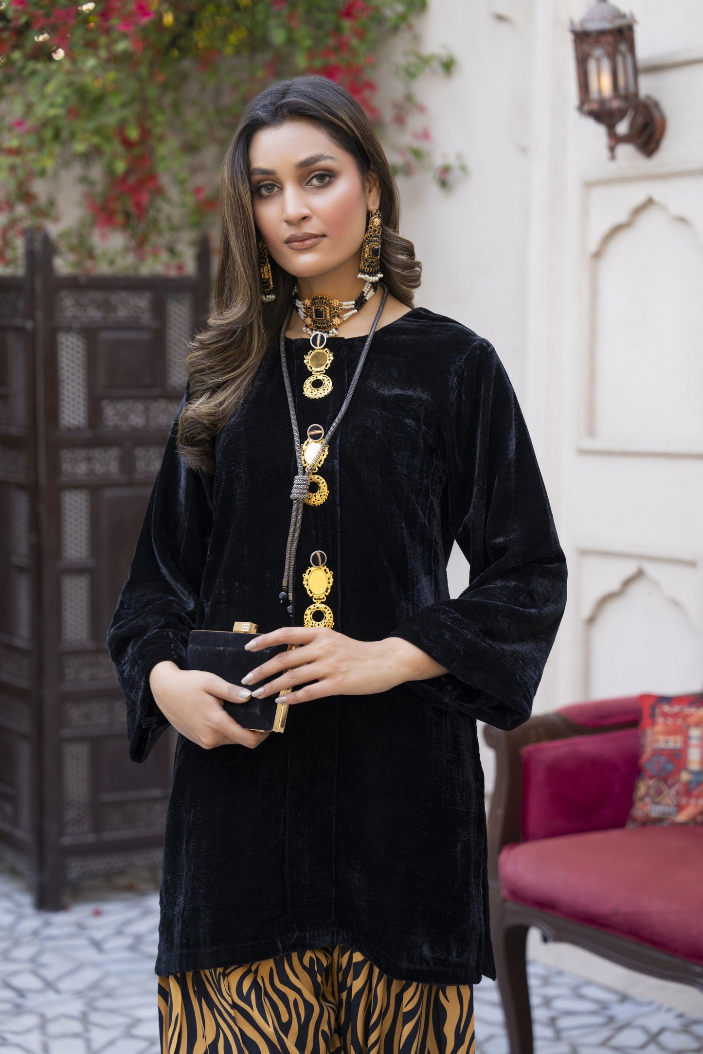 Velvet Dream Farshi Shalwar 2 pcs Dress