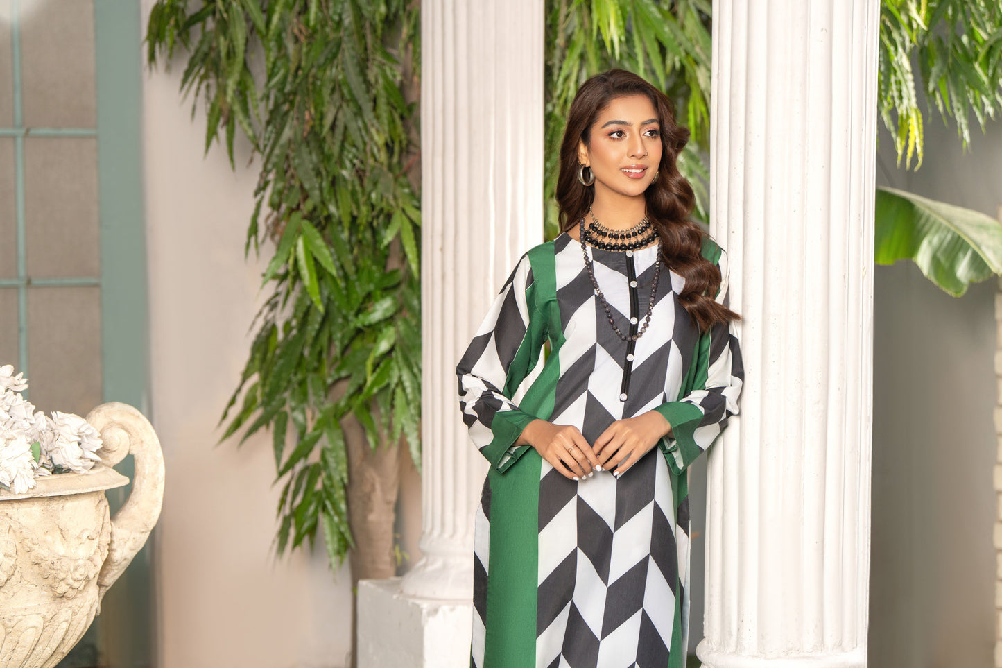 Ocean Breeze Ready to Wear 2 Pcs Dress