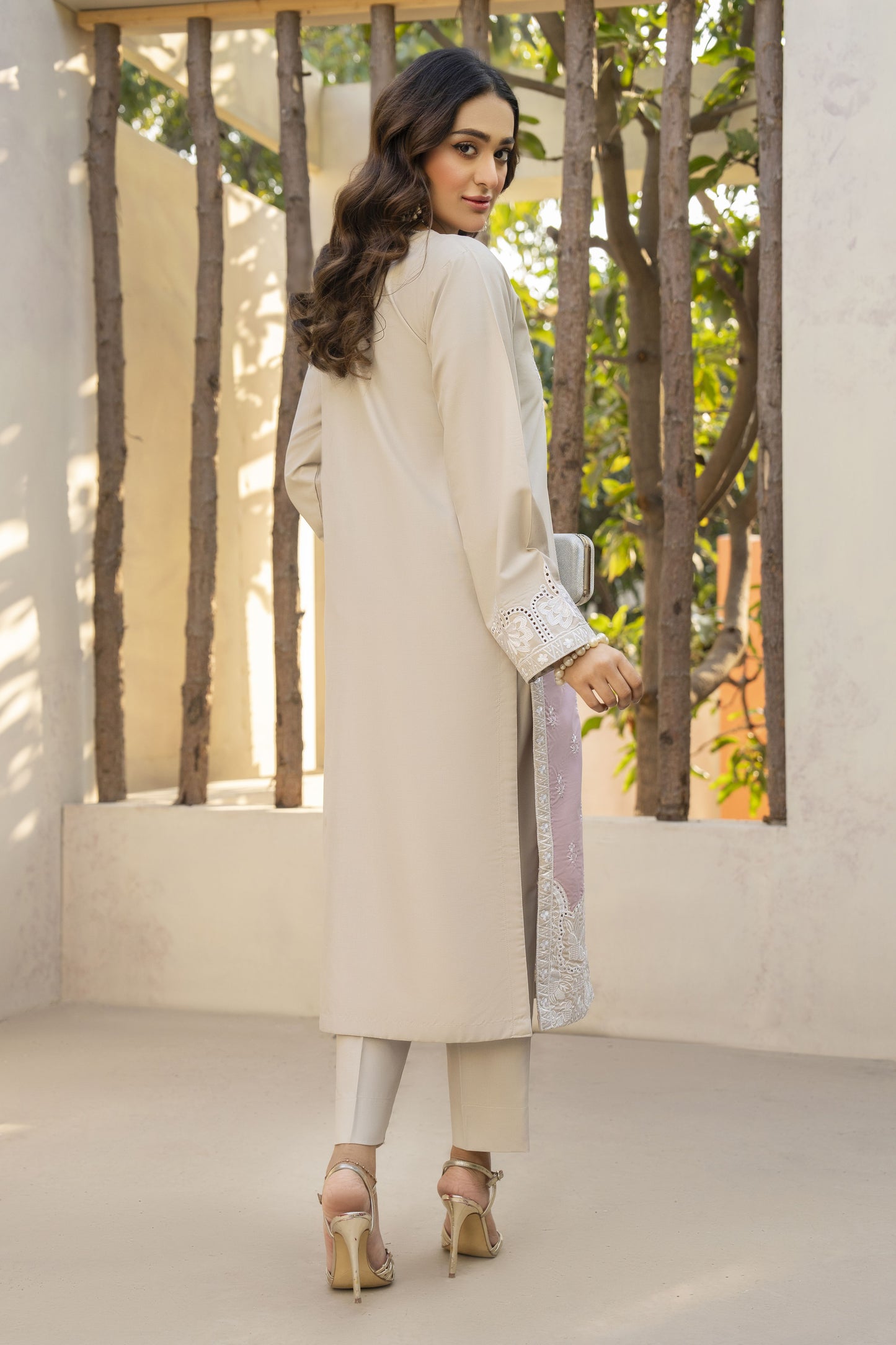 Mumtaz Luxury Ready to Wear 2 Pcs Embroidered Dress