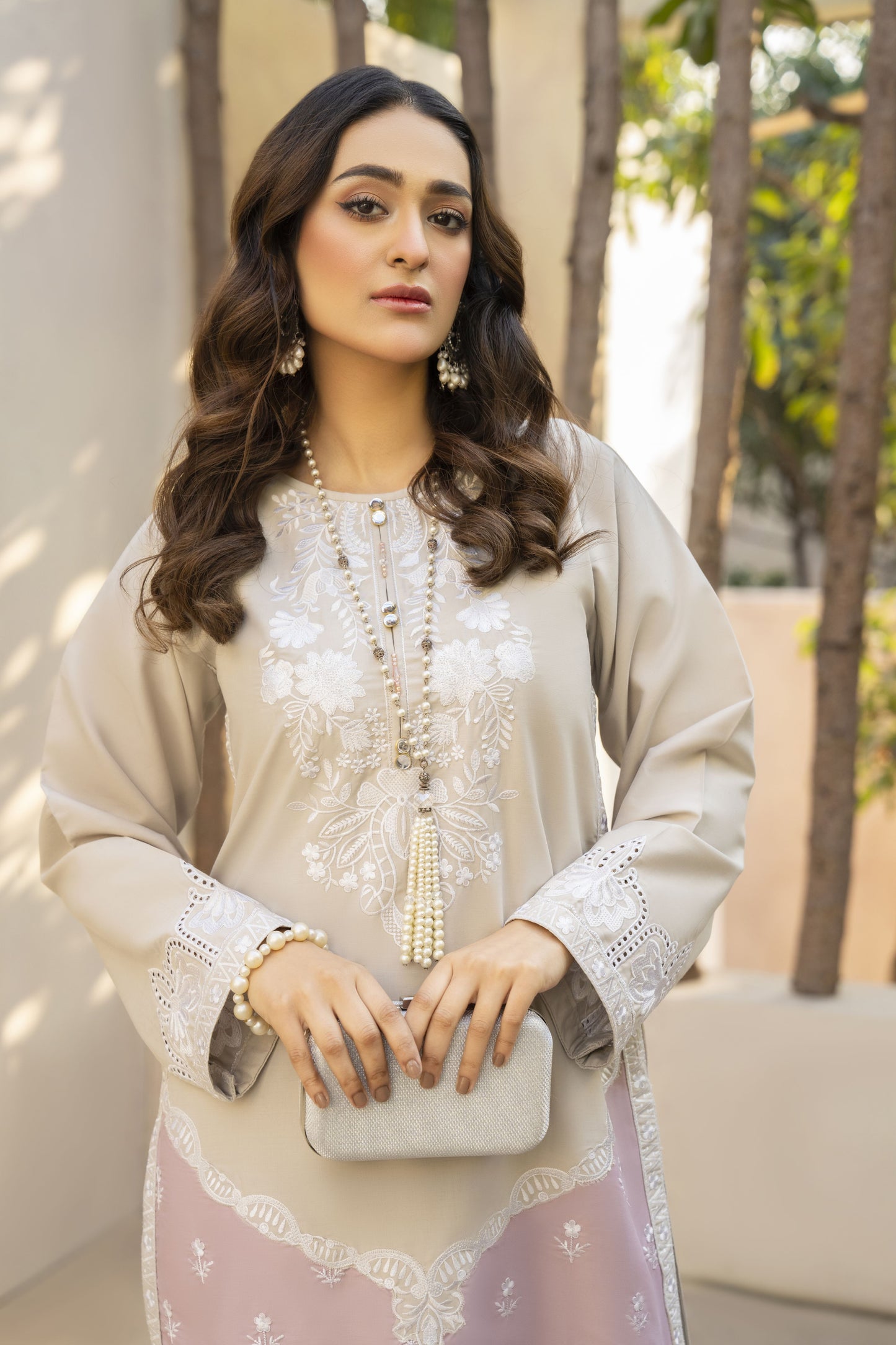 Mumtaz Luxury Ready to Wear 2 Pcs Embroidered Dress