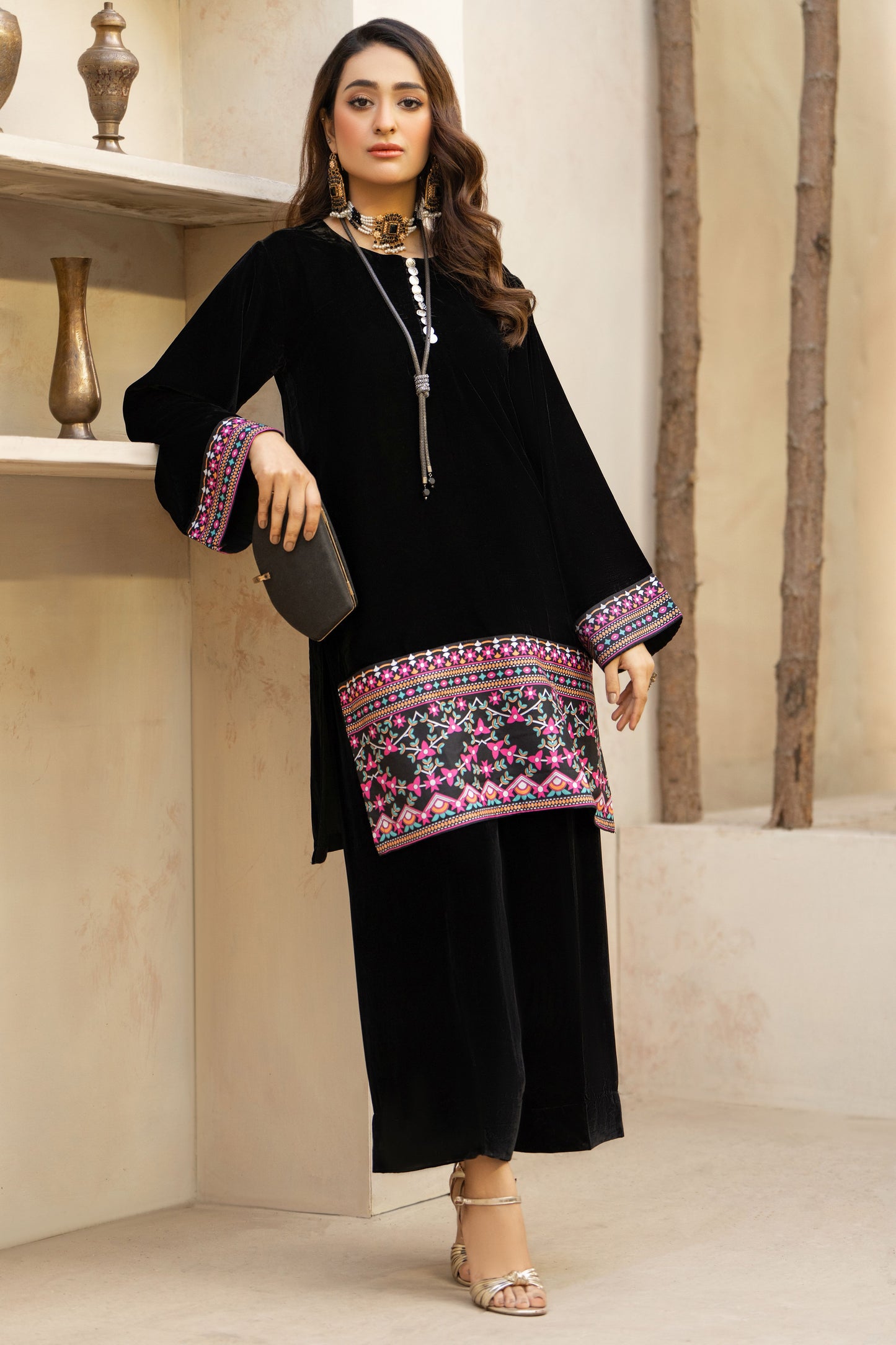 Mohagni Velvet 2 Pcs Ready to wear Dress