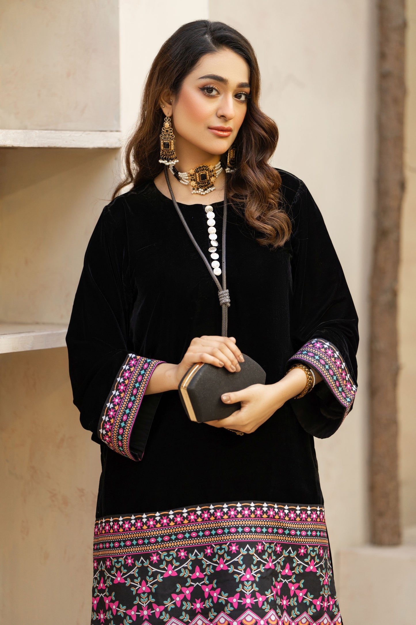 Mohagni Velvet 2 Pcs Ready to wear Dress