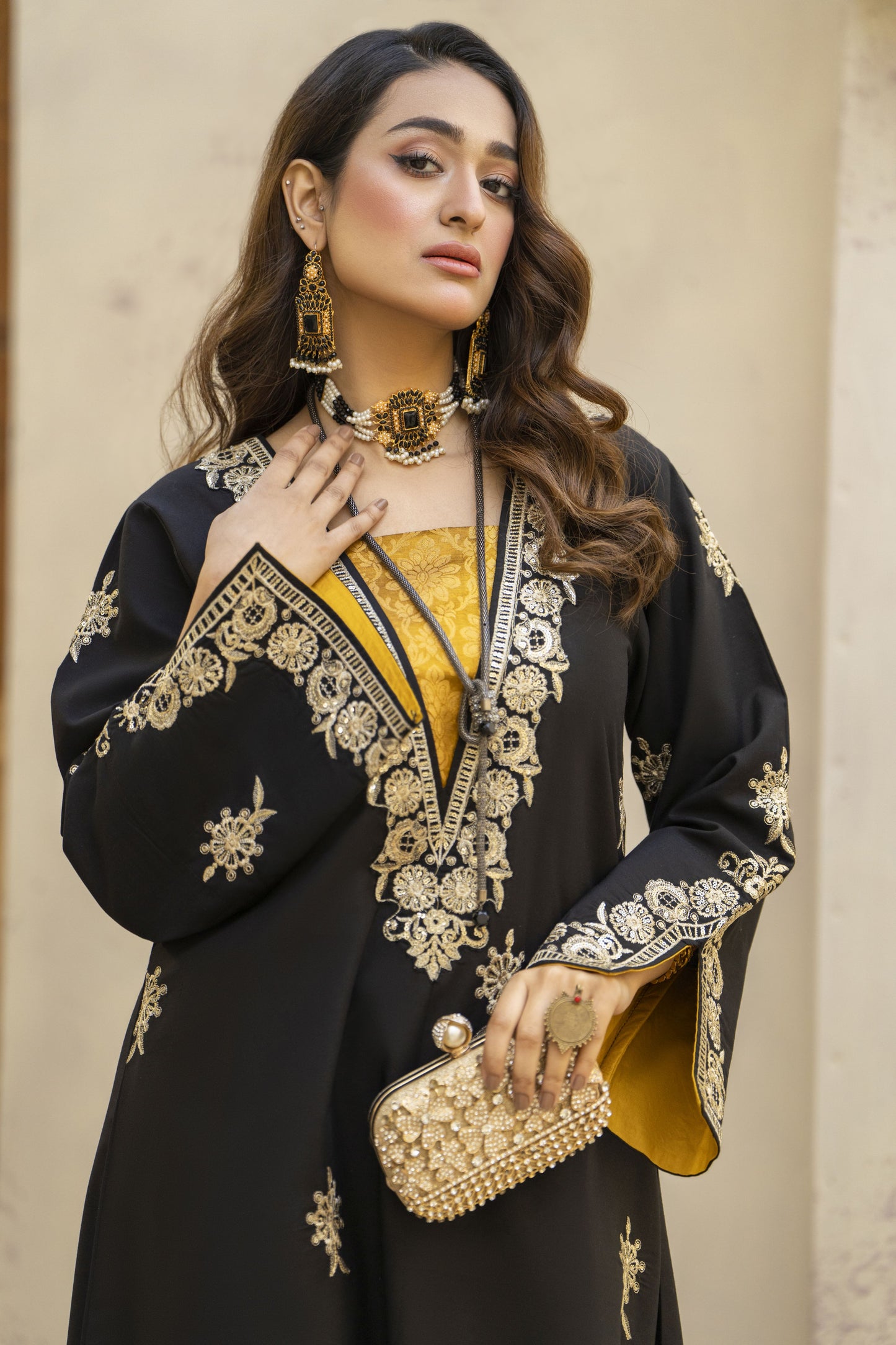 Noor Jahan Luxury 2 Pcs Ready to Wear Embroidered Dress