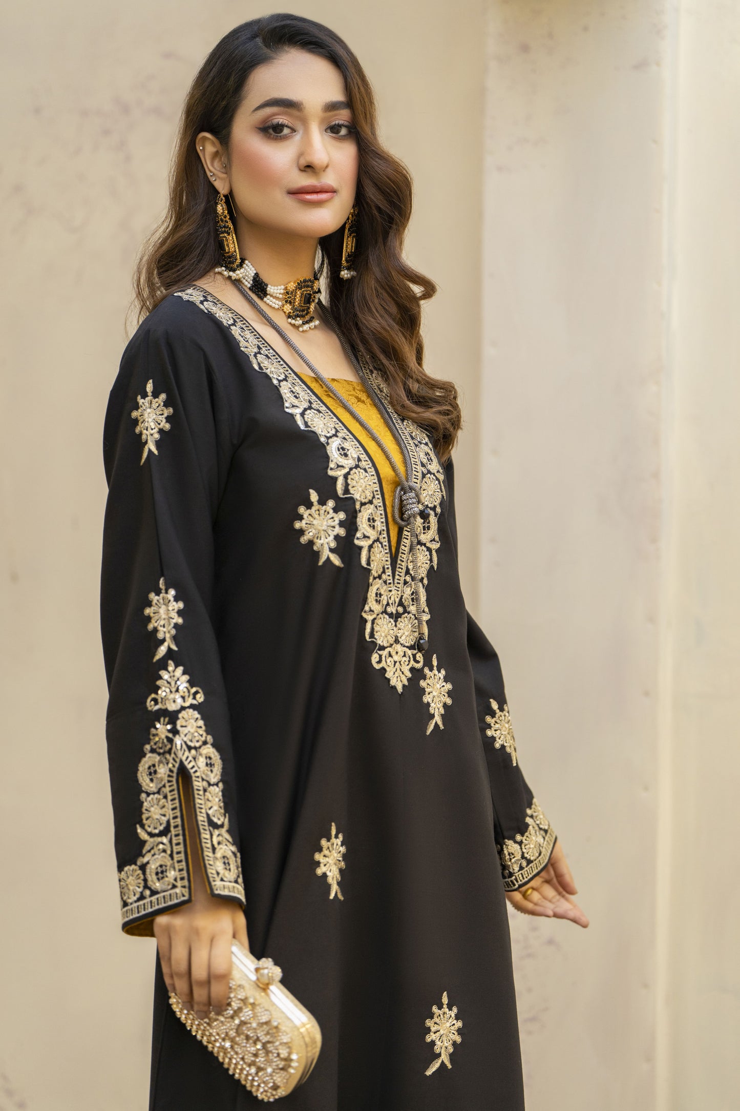 Noor Jahan Luxury 2 Pcs Ready to Wear Embroidered Dress