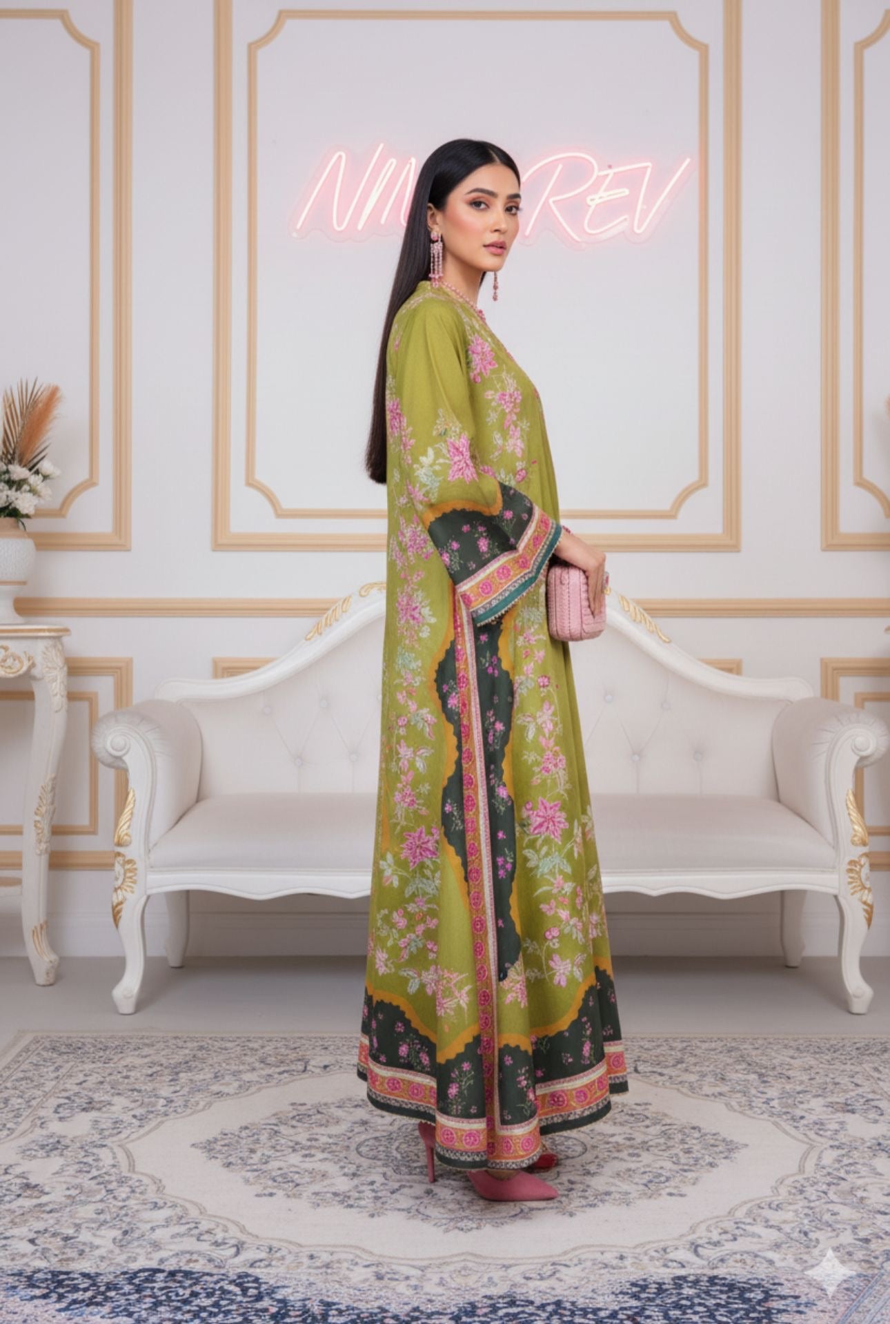Labeba Viscose Ready to Wear 2 Pcs Kaftan