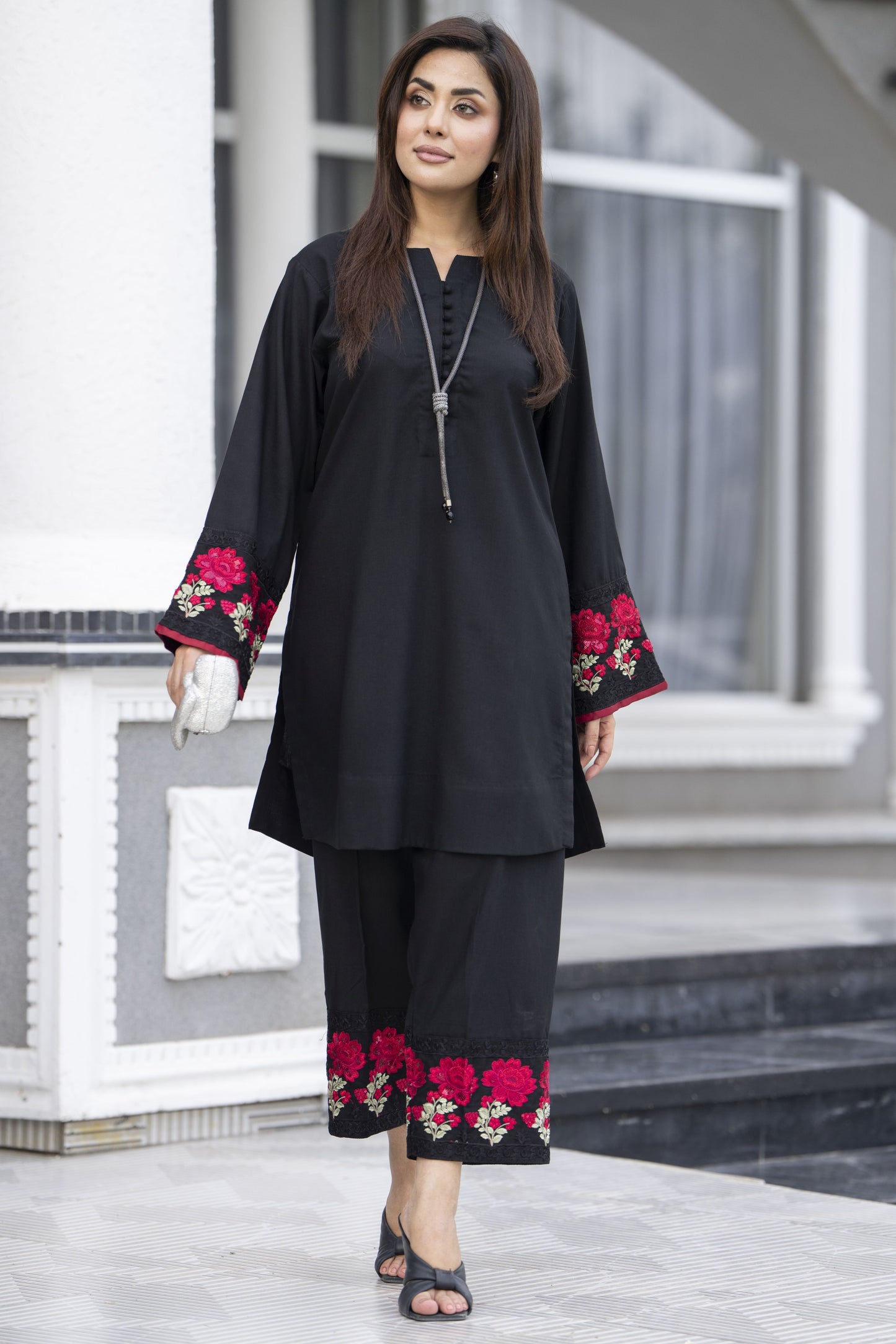 Sonia Ready to Wear 2 Pcs Embroidered Dress