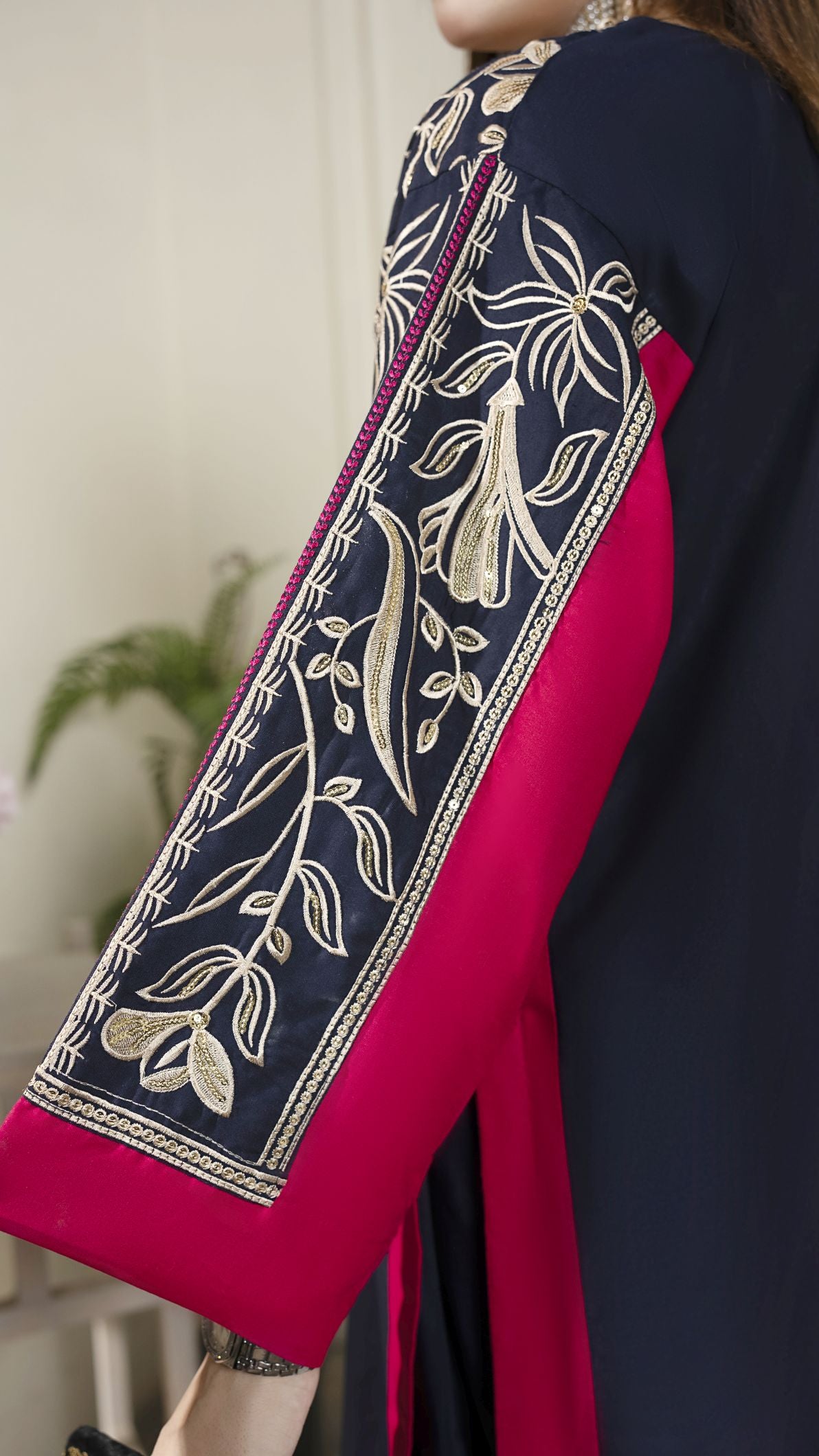Zobi Ready to Wear 2 Pcs Embroidered Dress