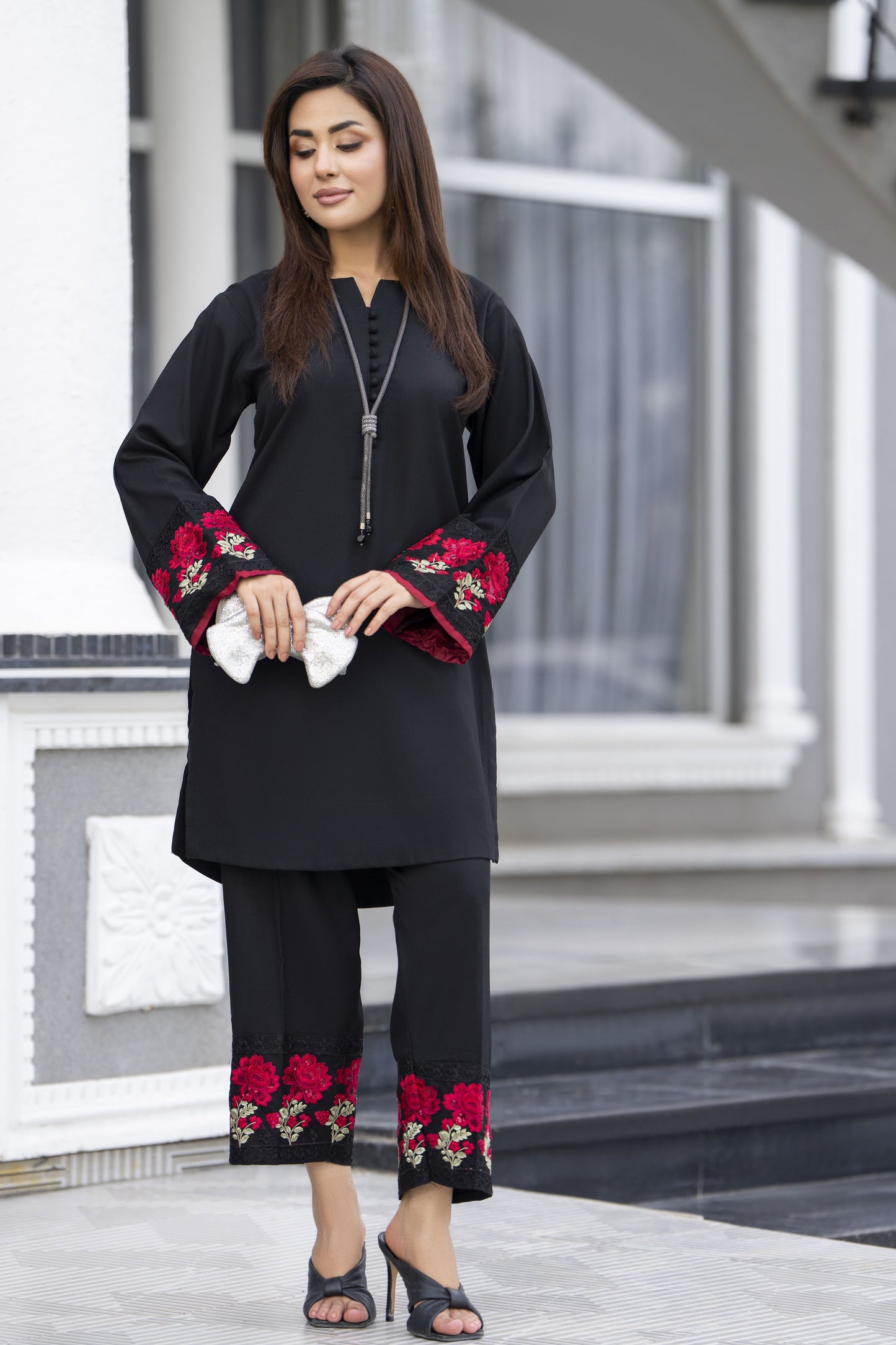 Sonia Ready to Wear 2 Pcs Embroidered Dress
