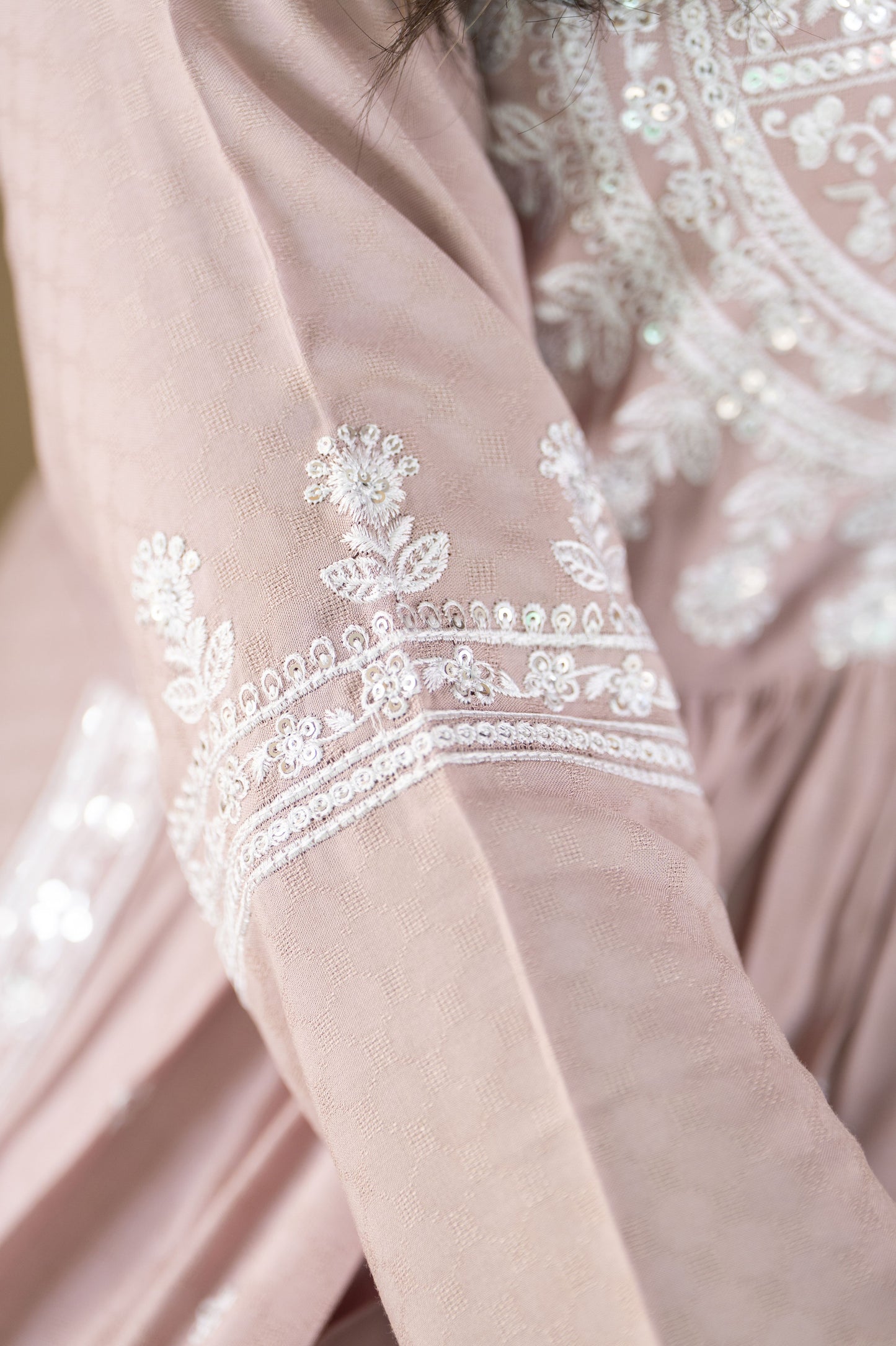 Anarkali Ready to Wear 3 Pcs Embroidered Dress