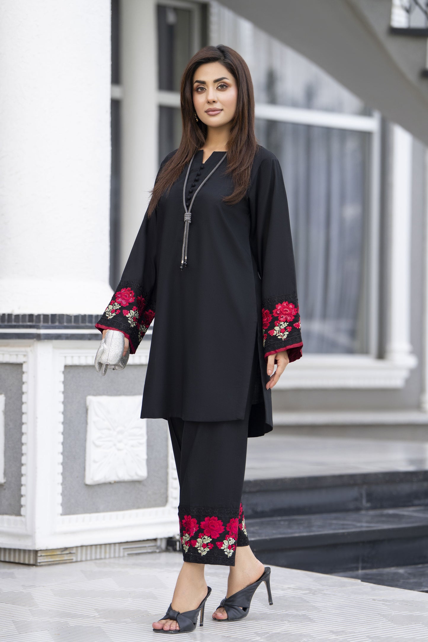 Sonia Ready to Wear 2 Pcs Embroidered Dress