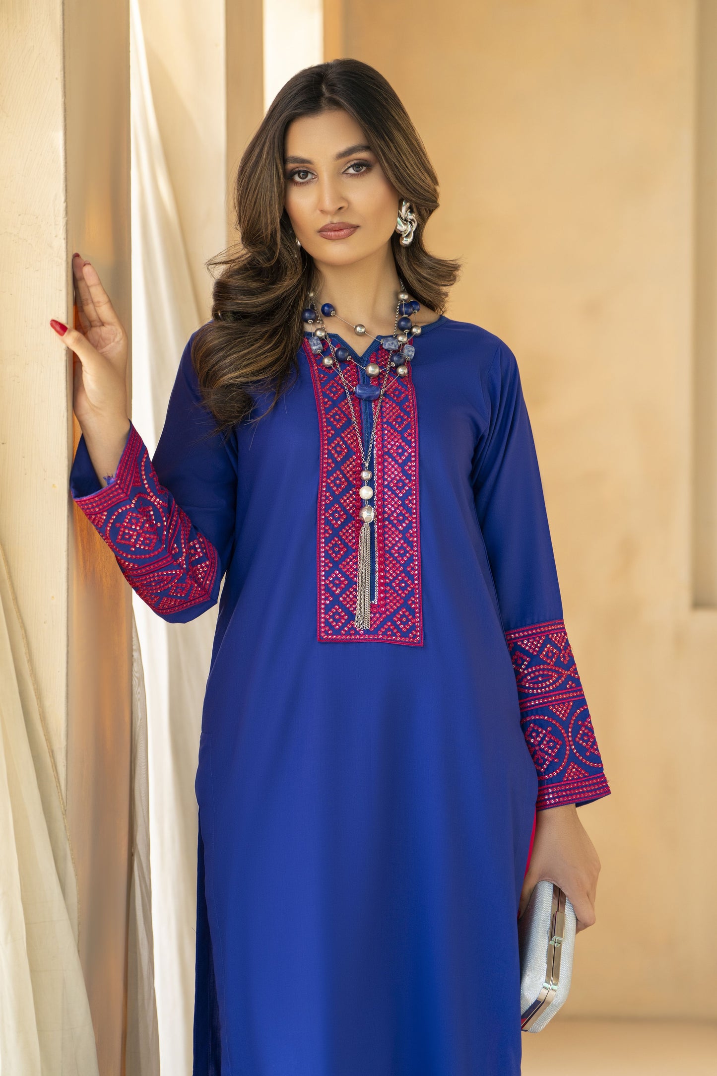 Sohana Ready to Wear 2 Pcs Embroidered Dress
