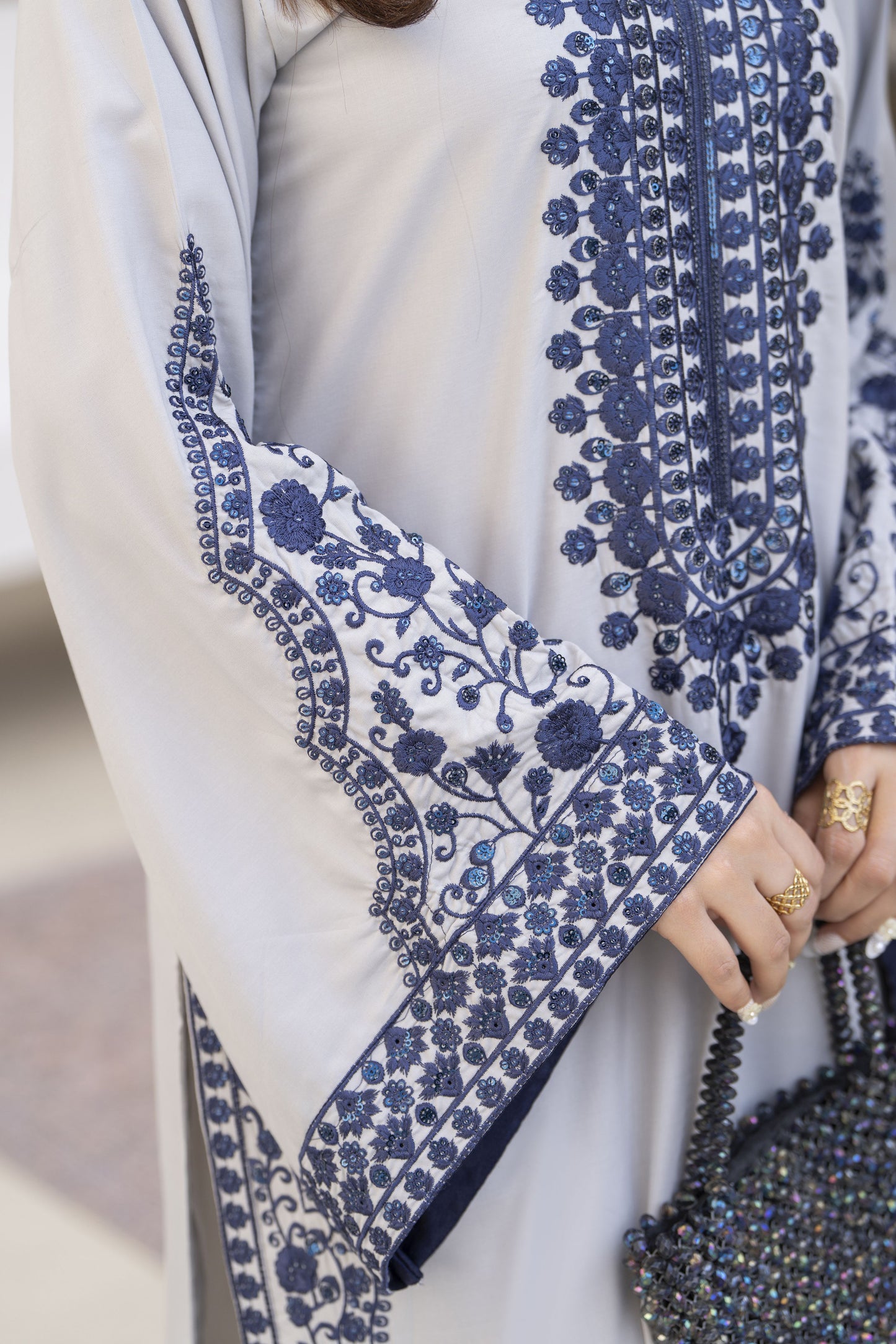 Molly Ready to Wear 2 Pcs Embroidered Dress