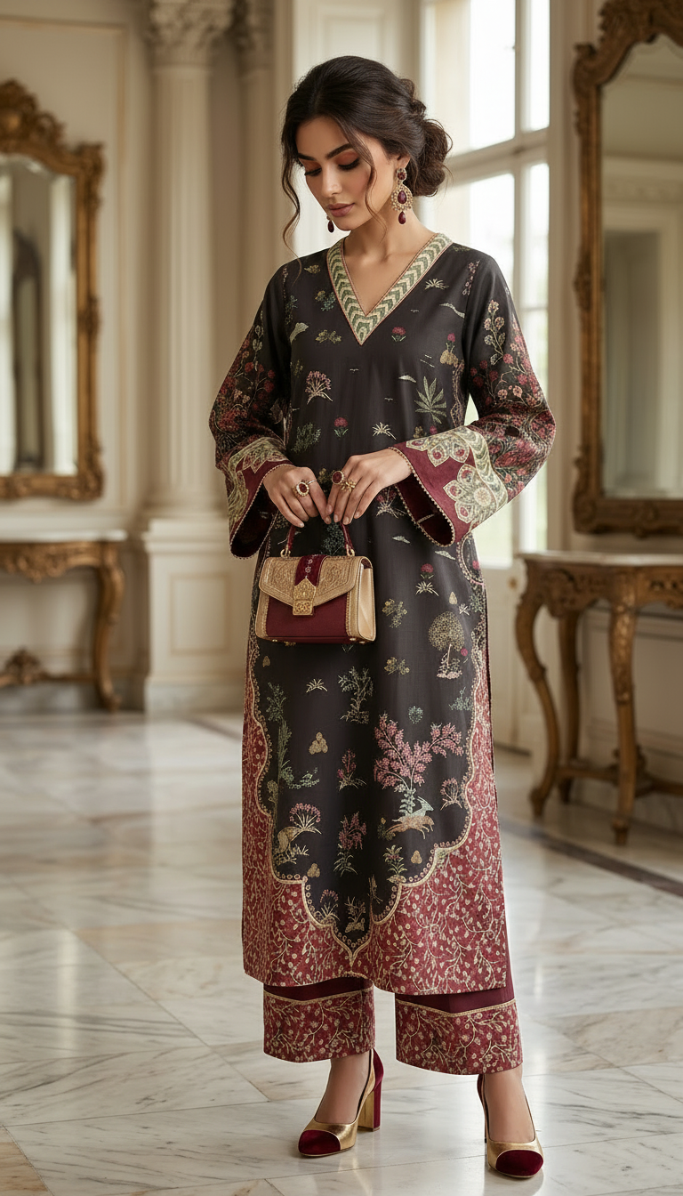 Arabia Ready to Wear 2 Pcs Kaftan Dress