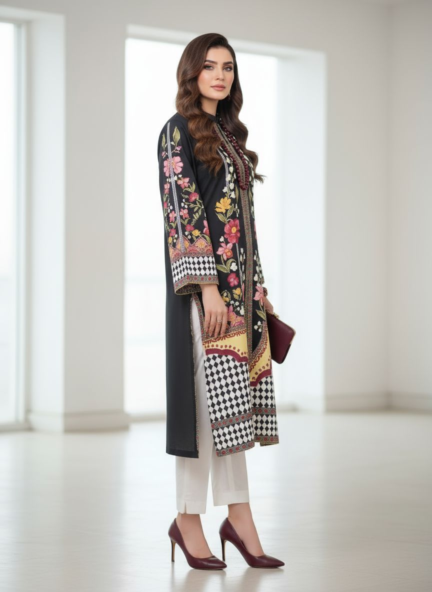 Saiqa Ready to Wear 2 Pcs Dress