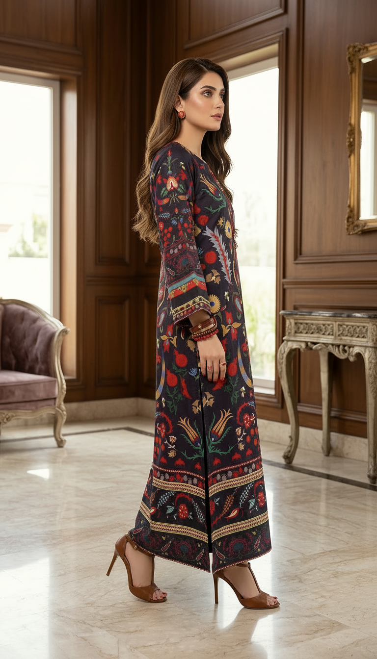 Sila Viscose Ready to Wear 2 Pcs Kaftan