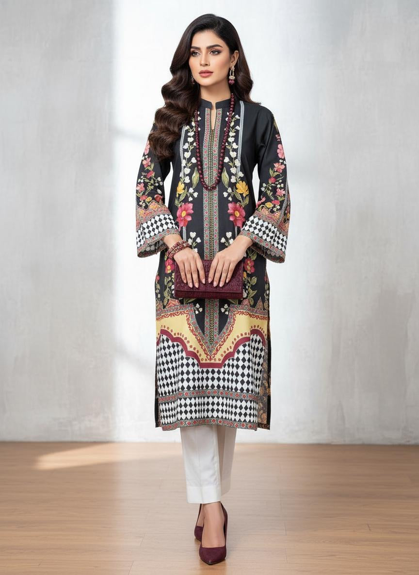 Saiqa Ready to Wear 2 Pcs Dress