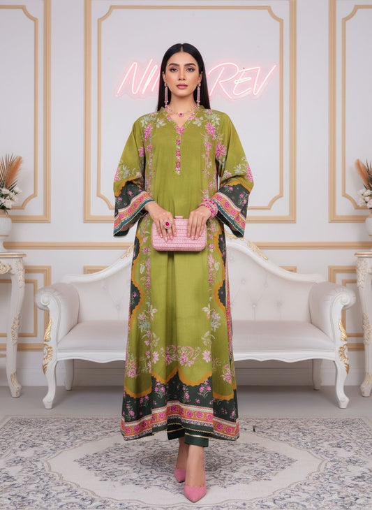 Labeba Viscose Ready to Wear 2 Pcs Kaftan