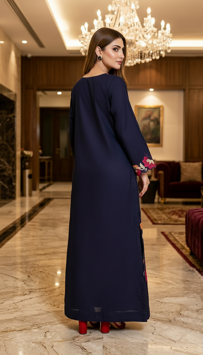 Nirmala Ready to Wear 2 Pcs Embroidered Kaftan