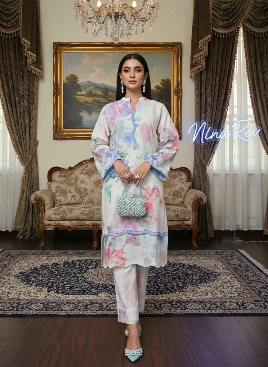 Candy Floss Ready to Wear 2 Pcs Dress