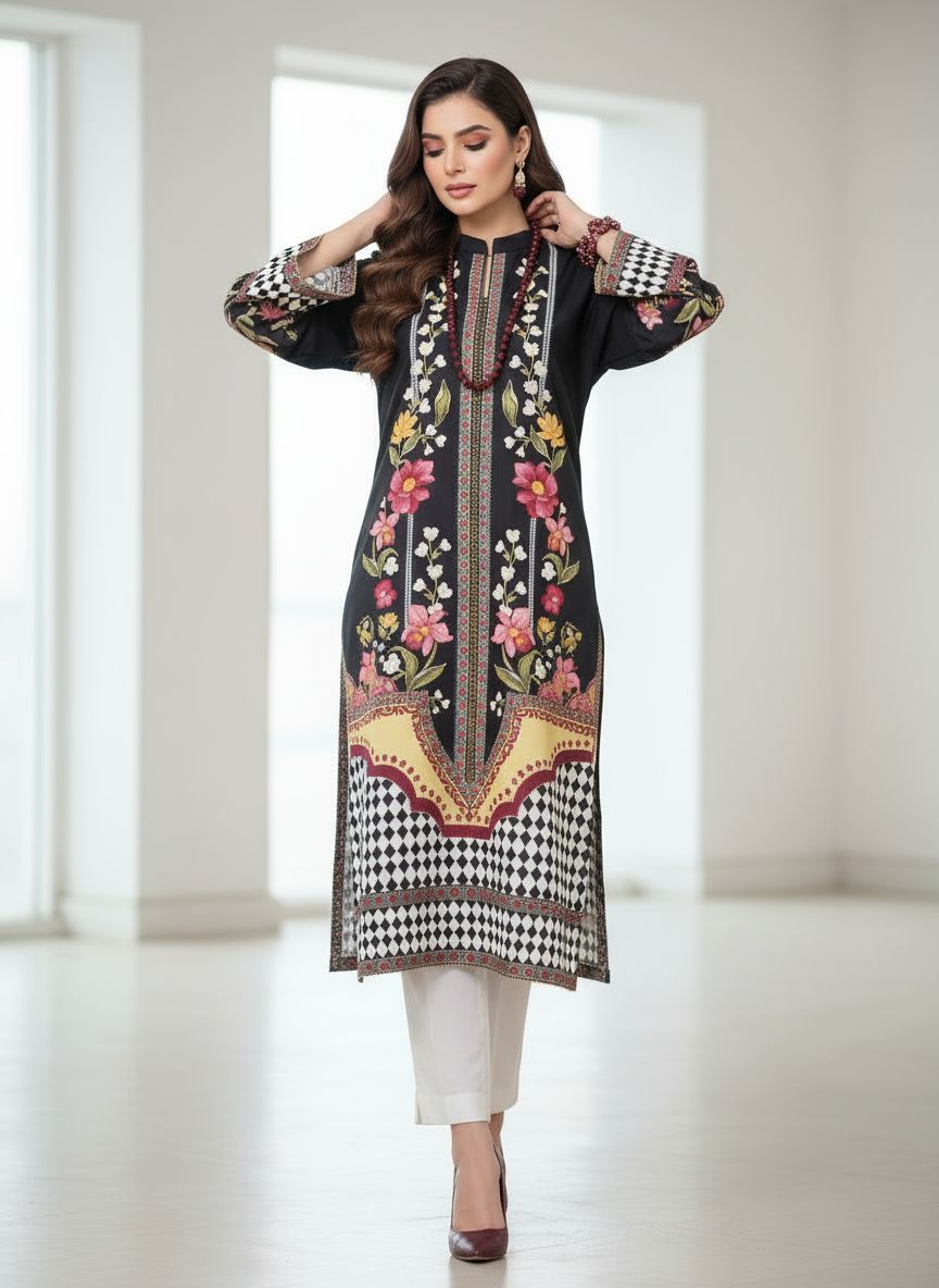 Saiqa Ready to Wear 2 Pcs Dress