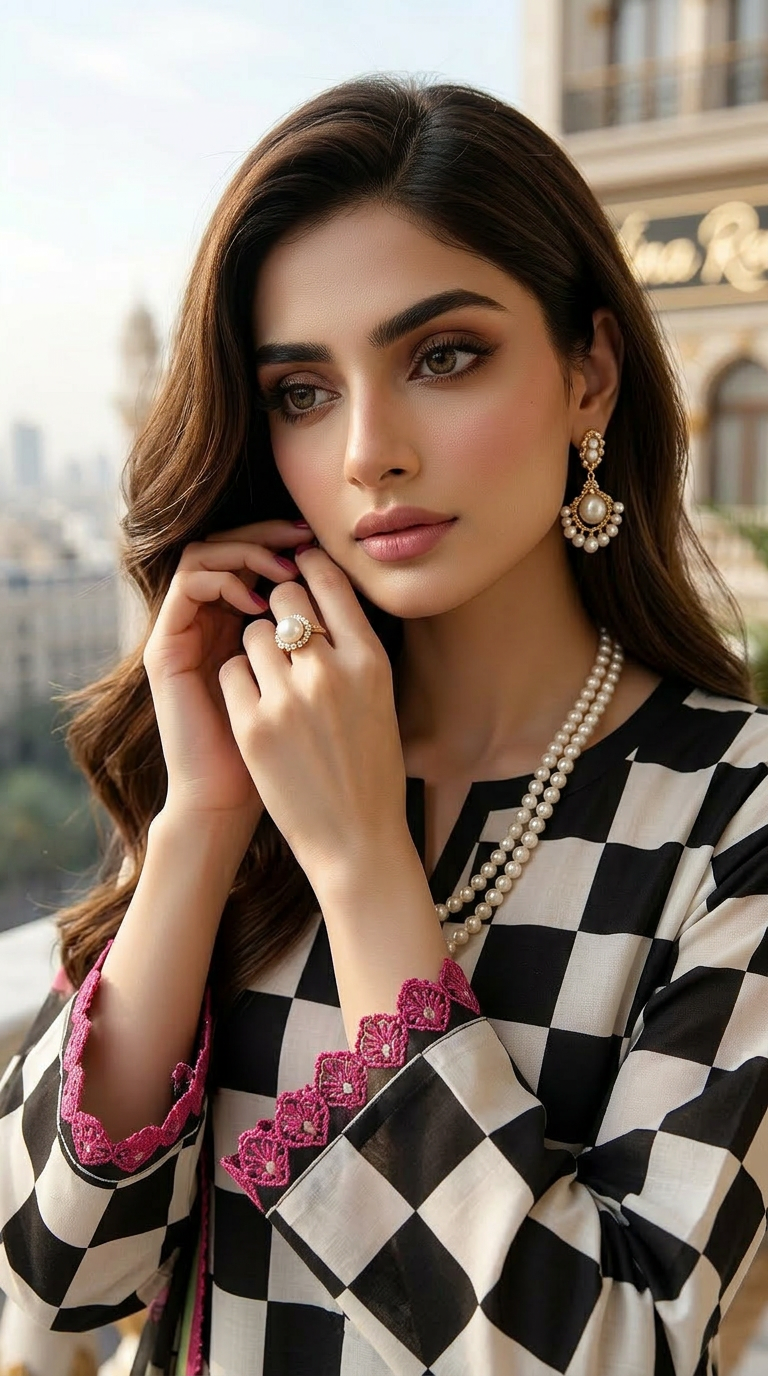 Rasam Ready to Wear 3 Pcs Embroidered Dress