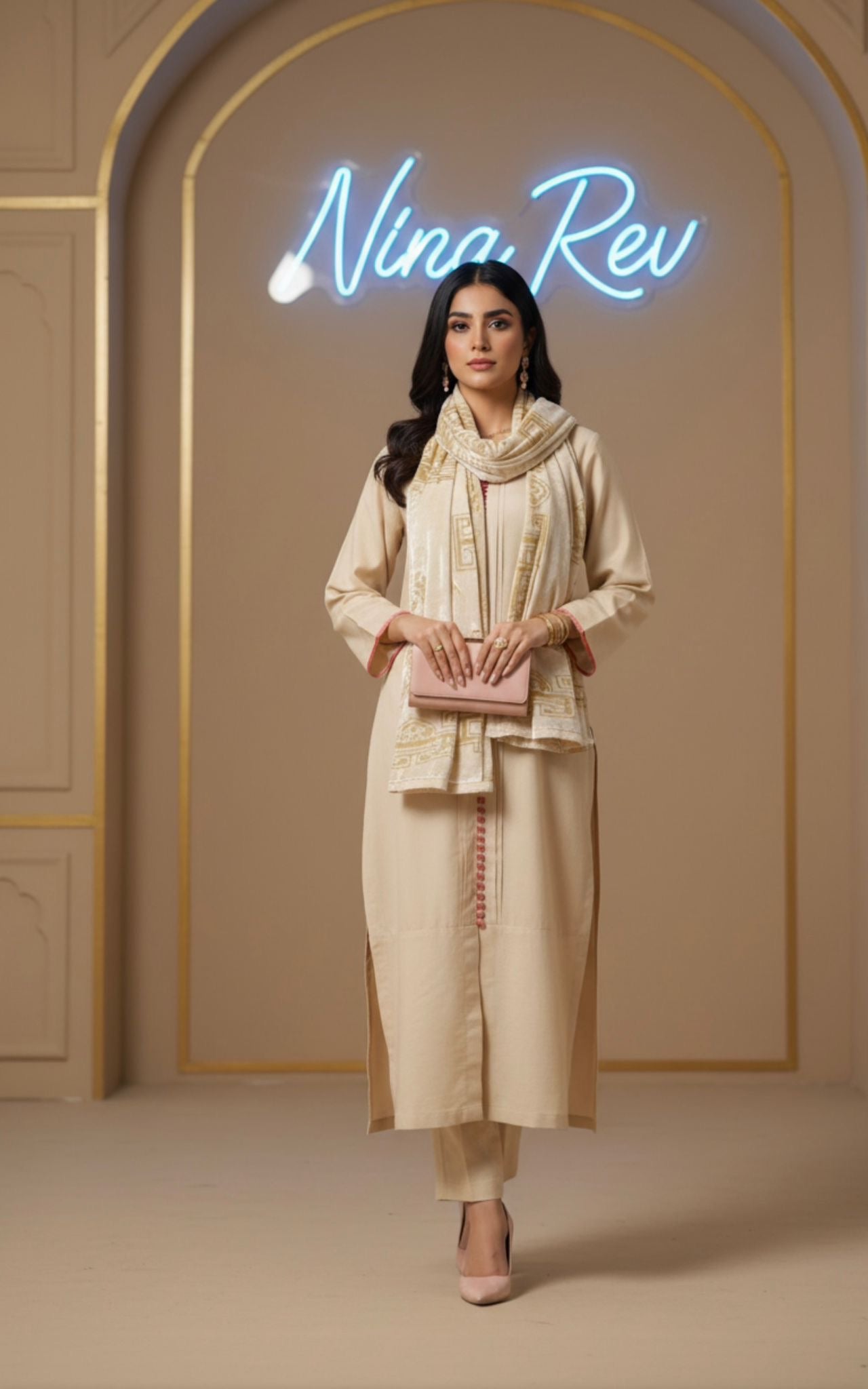 Pearls Palachi Ready to Wear 3 Pcs Dress