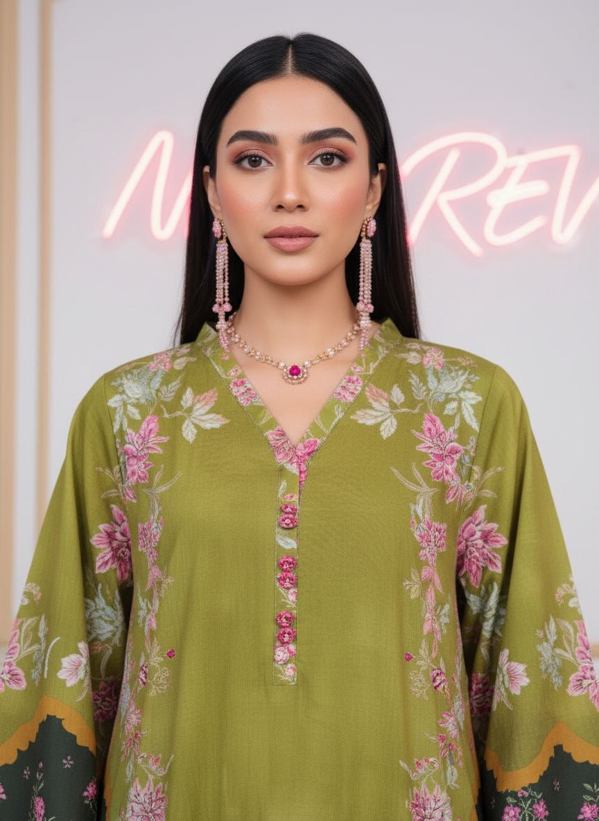 Labeba Viscose Ready to Wear 2 Pcs Kaftan