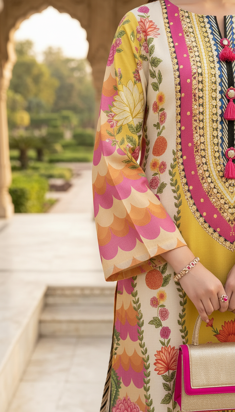 Rangeen Ready to Wear 2 Pcs Lawn Dress