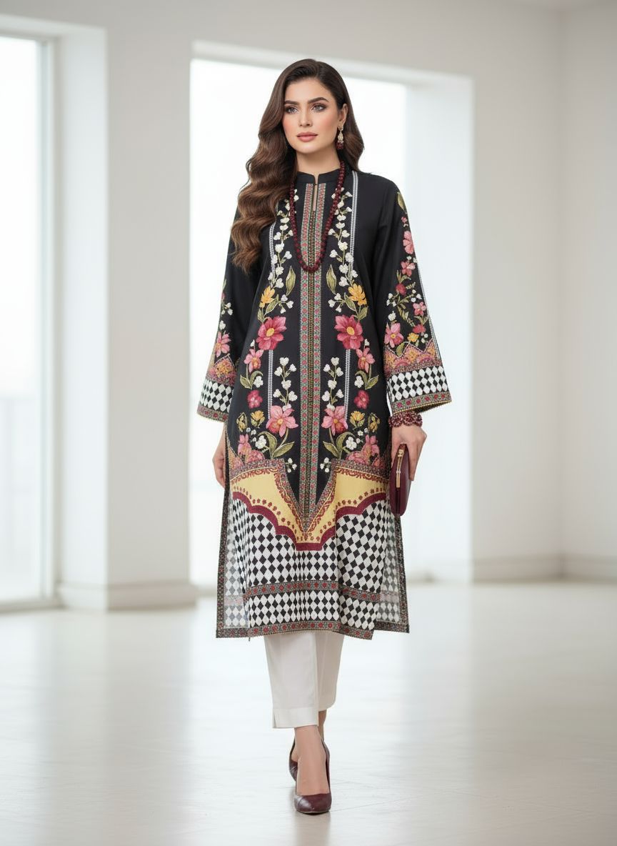 Saiqa Ready to Wear 2 Pcs Dress