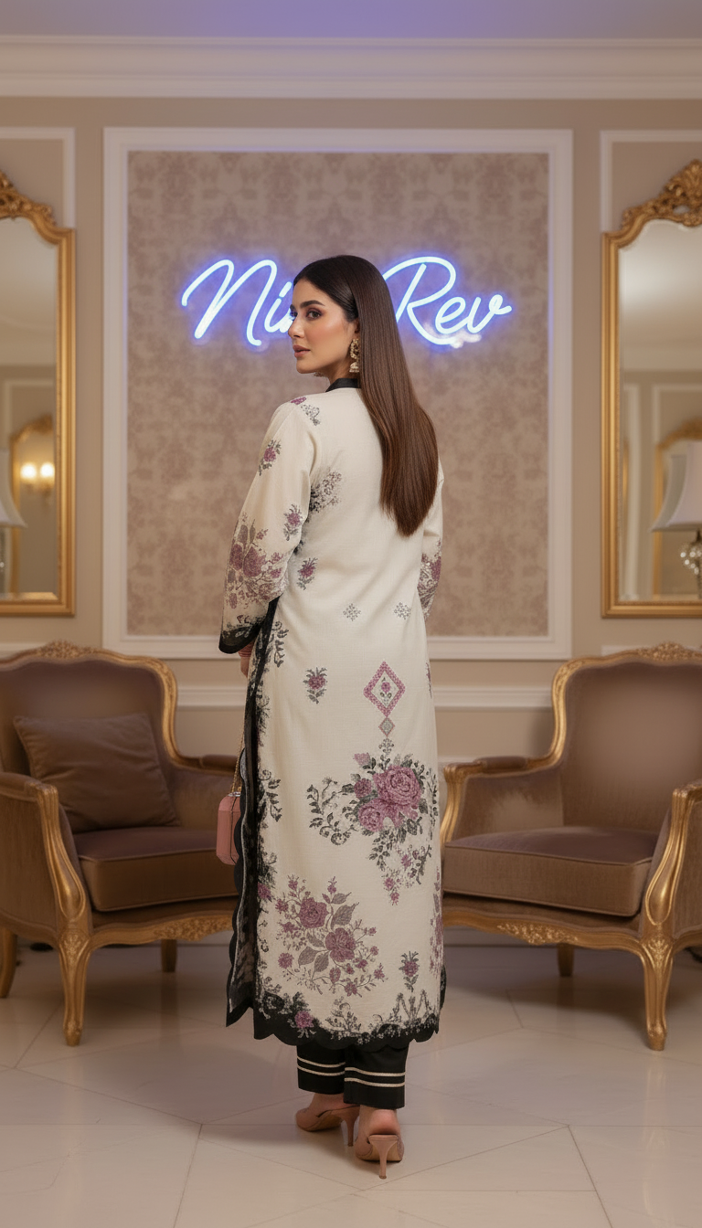 Ruby Ready to Wear 2 Pcs Dress