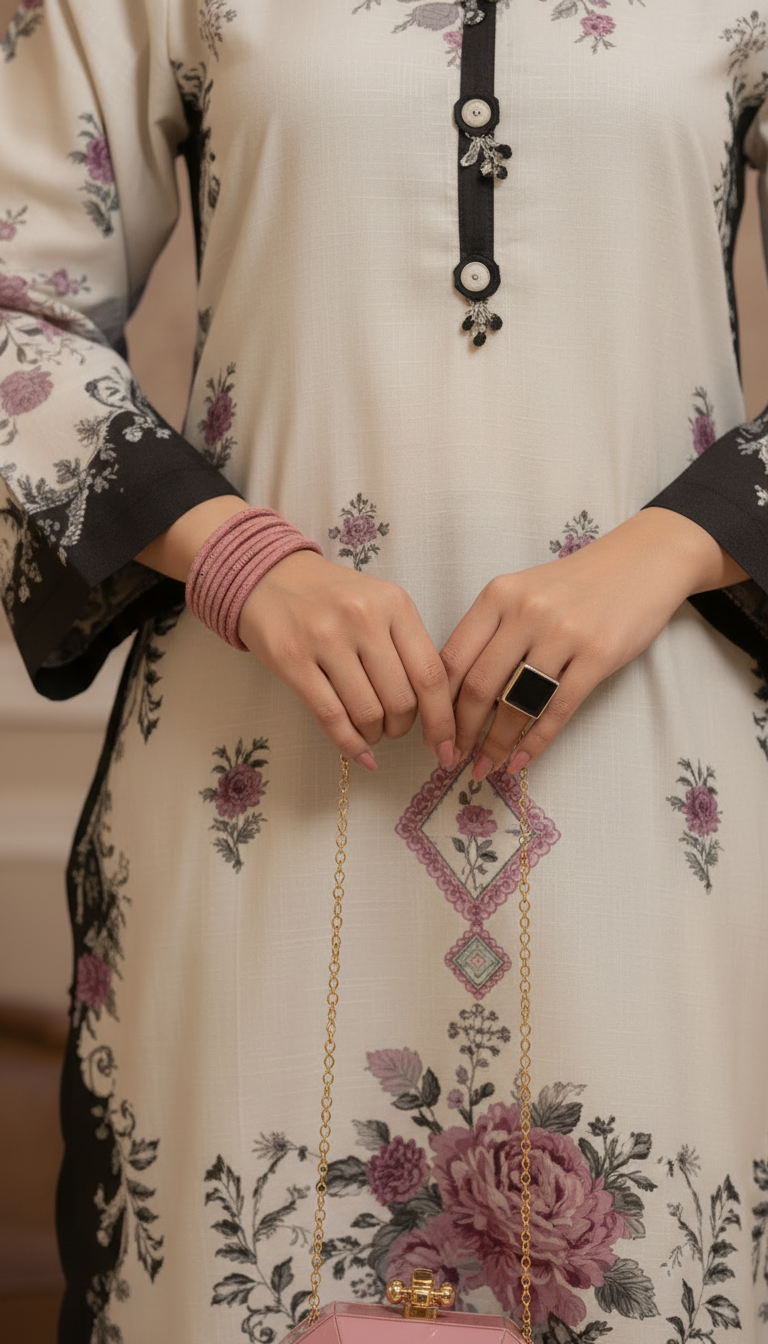 Ruby Ready to Wear 2 Pcs Dress