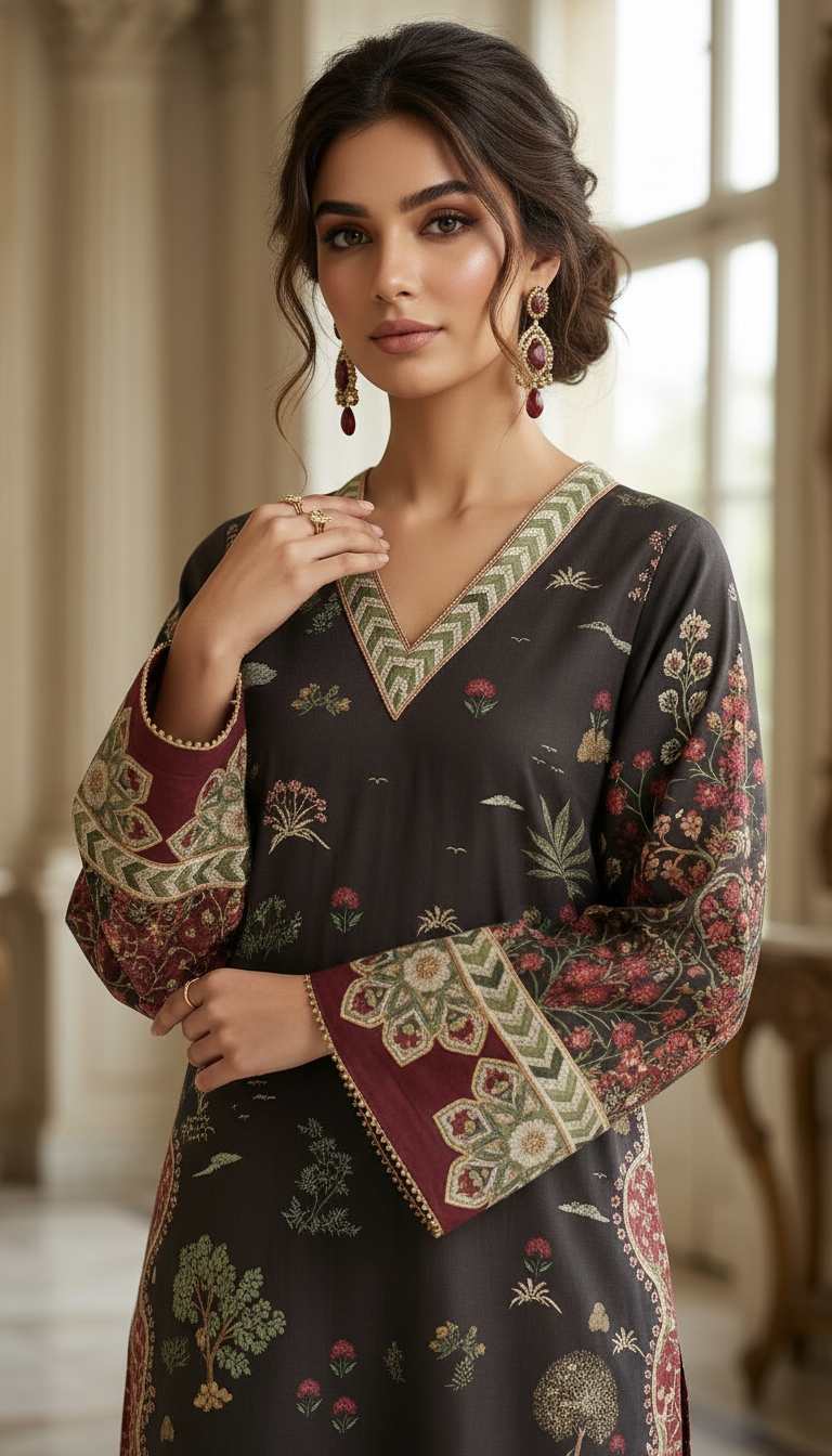 Arabia Ready to Wear 2 Pcs Kaftan Dress